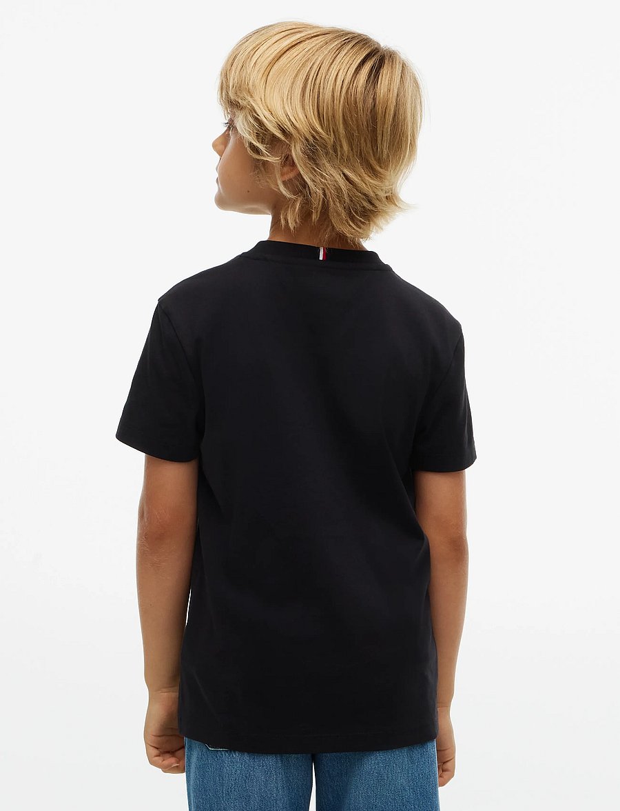 Tommy Hilfiger - ESSENTIAL LOGO TEE SS - kurzärmelige - black - 2