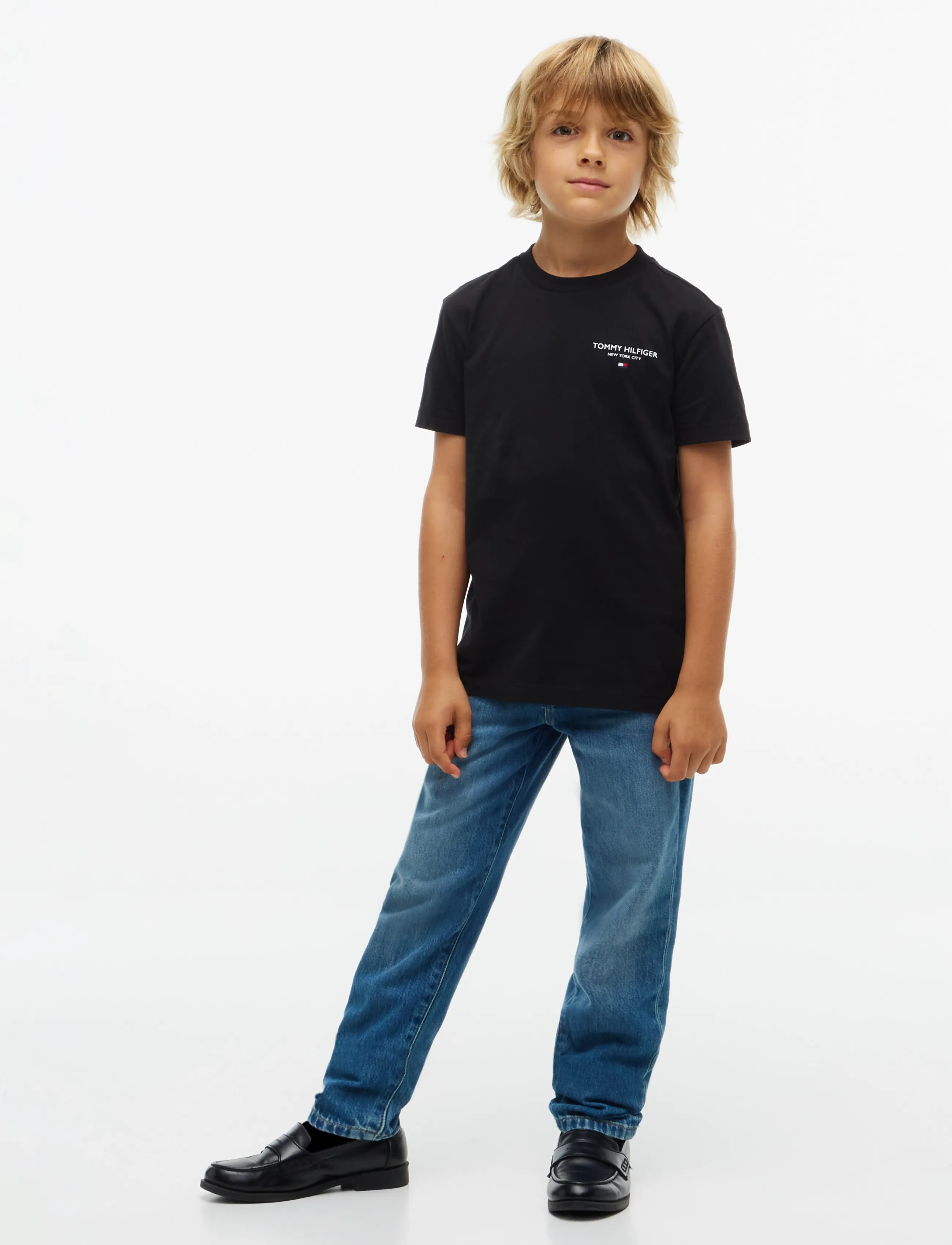Tommy Hilfiger - ESSENTIAL LOGO TEE SS - black - 4