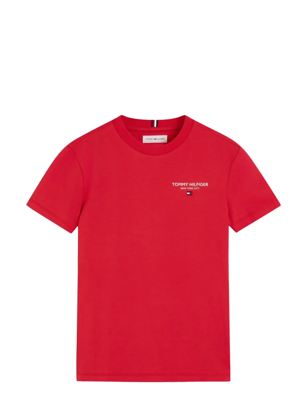 Tommy Hilfiger - ESSENTIAL LOGO TEE SS - red glare - 1