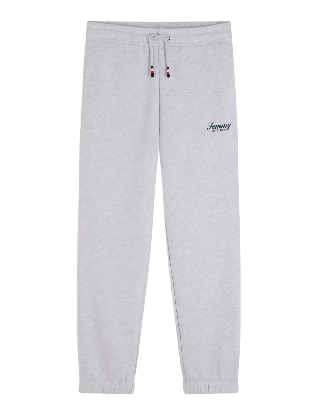 Tommy Hilfiger - FLAG GRAFFITI SWEATPANT - jogginghosen - grey heather - 1