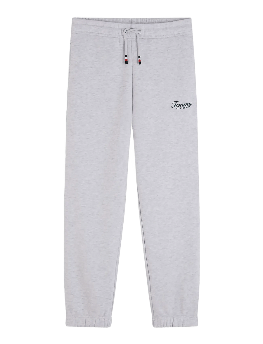 Tommy Hilfiger - FLAG GRAFFITI SWEATPANT - jogginghosen - grey heather - 1