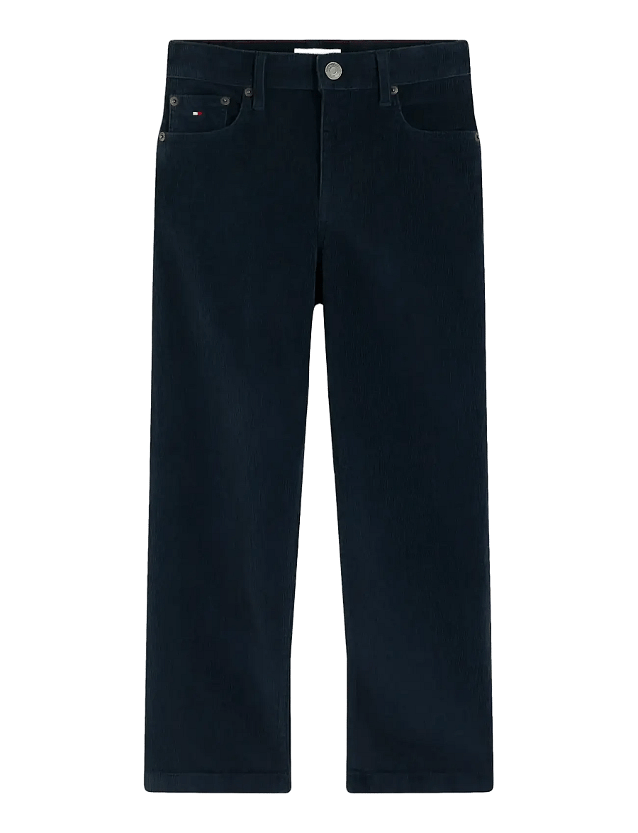 Tommy Hilfiger - RELAXED FIT CORD PANT - bukser - dark blue - 0