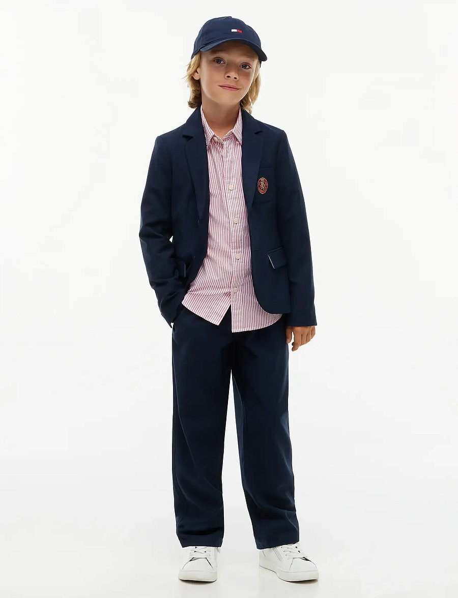 Tommy Hilfiger - FESTIVE PULL ON PANT - einkaufen nach alter von - dark blue - 4