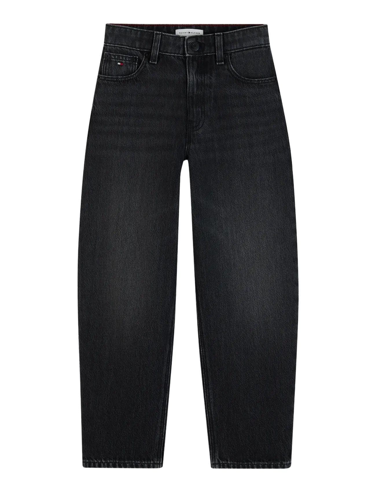 Tommy Hilfiger BARREL BLACK - Hosen - BLACKUSED / black