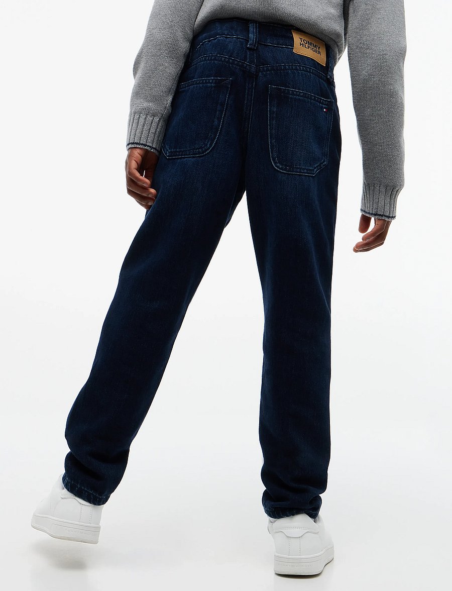 Tommy Hilfiger - STRAIGHT BLUE BLACK - regular jeans - blueblack - 3
