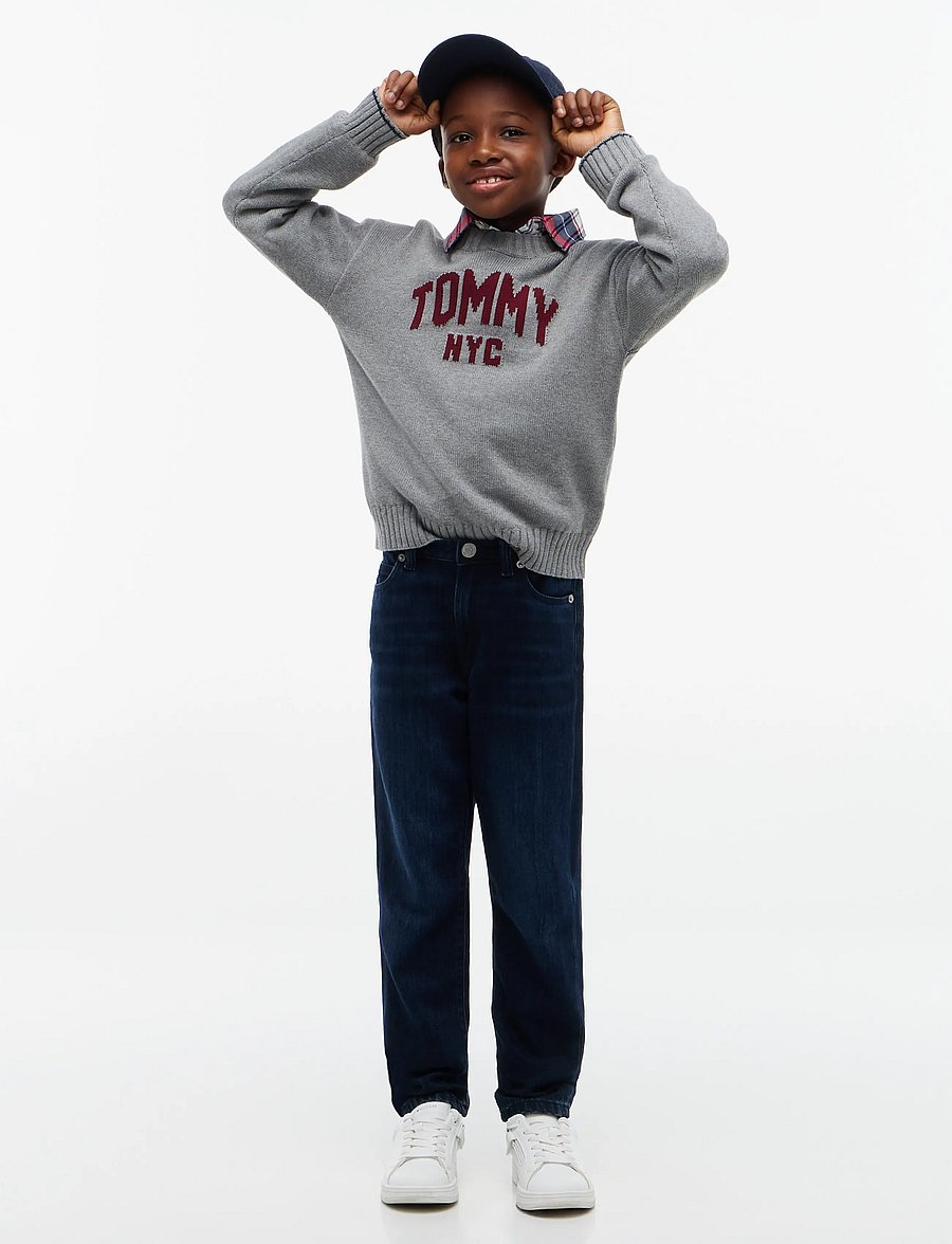 Tommy Hilfiger - STRAIGHT BLUE BLACK - regular jeans - blueblack - 4