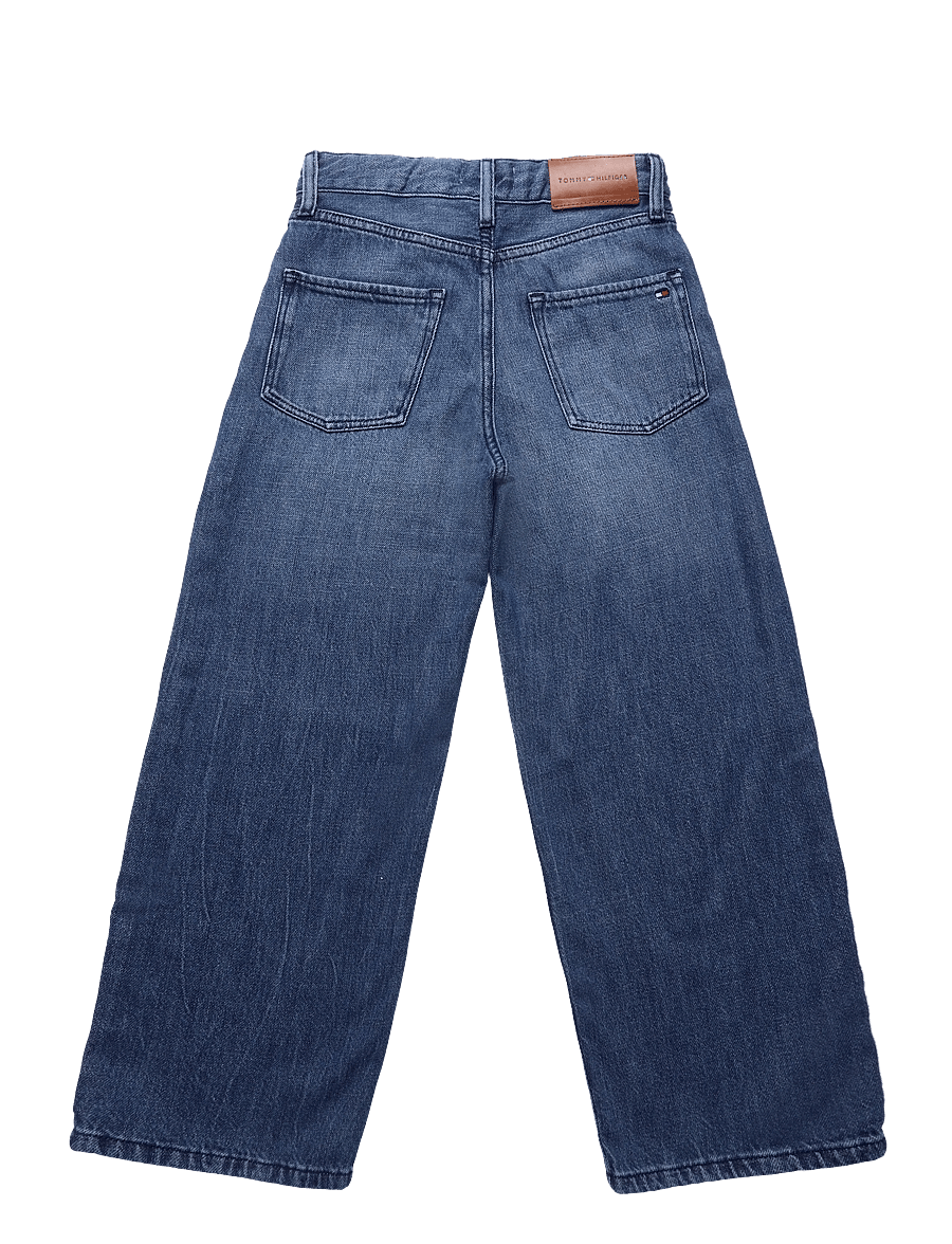 Tommy Hilfiger - BAGGY VARSITY - loose jeans - darkusedvarsity - 1