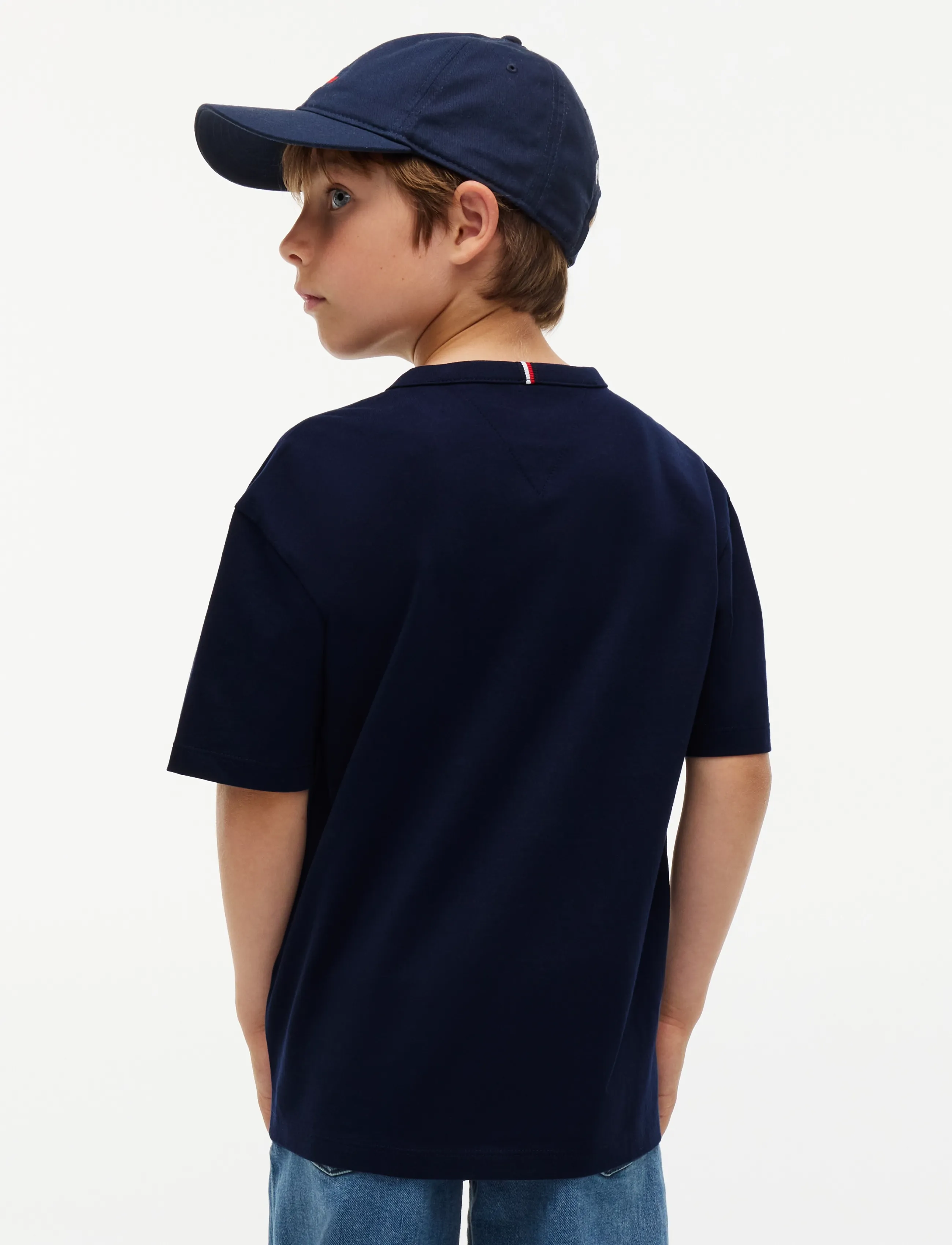 Tommy Hilfiger - TH LOGO TEE - lühikeste varrukatega t-särgid - dark blue - 2
