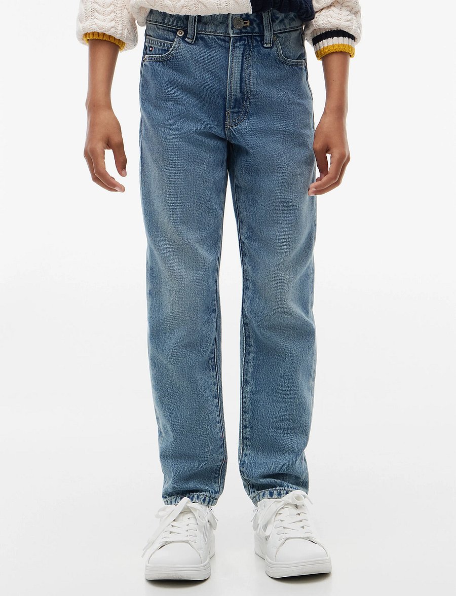 Tommy Hilfiger - STRAIGHT BLUE DENIM - sirged teksad - mediumused - 0