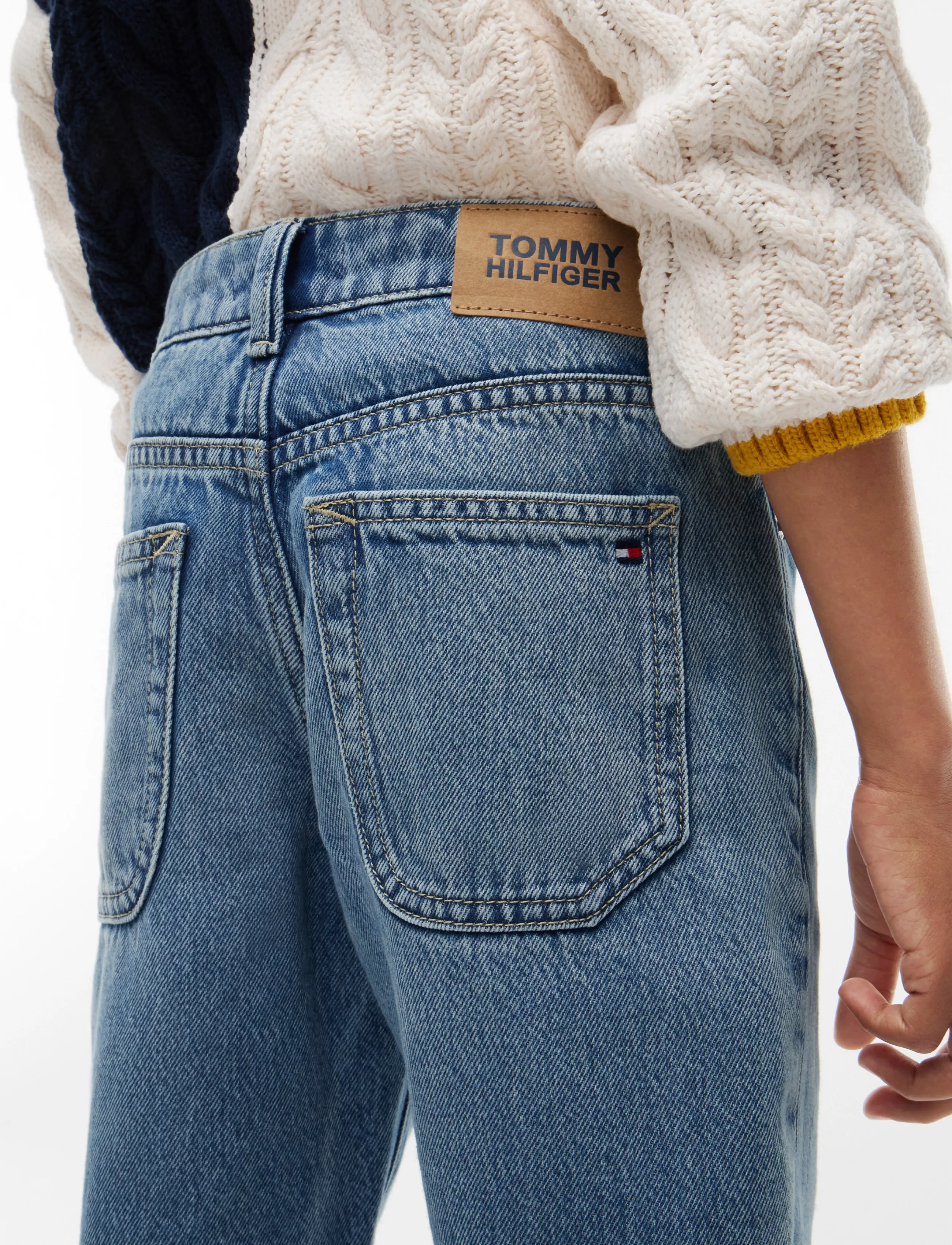 Tommy Hilfiger - STRAIGHT BLUE DENIM - sirged teksad - mediumused - 4