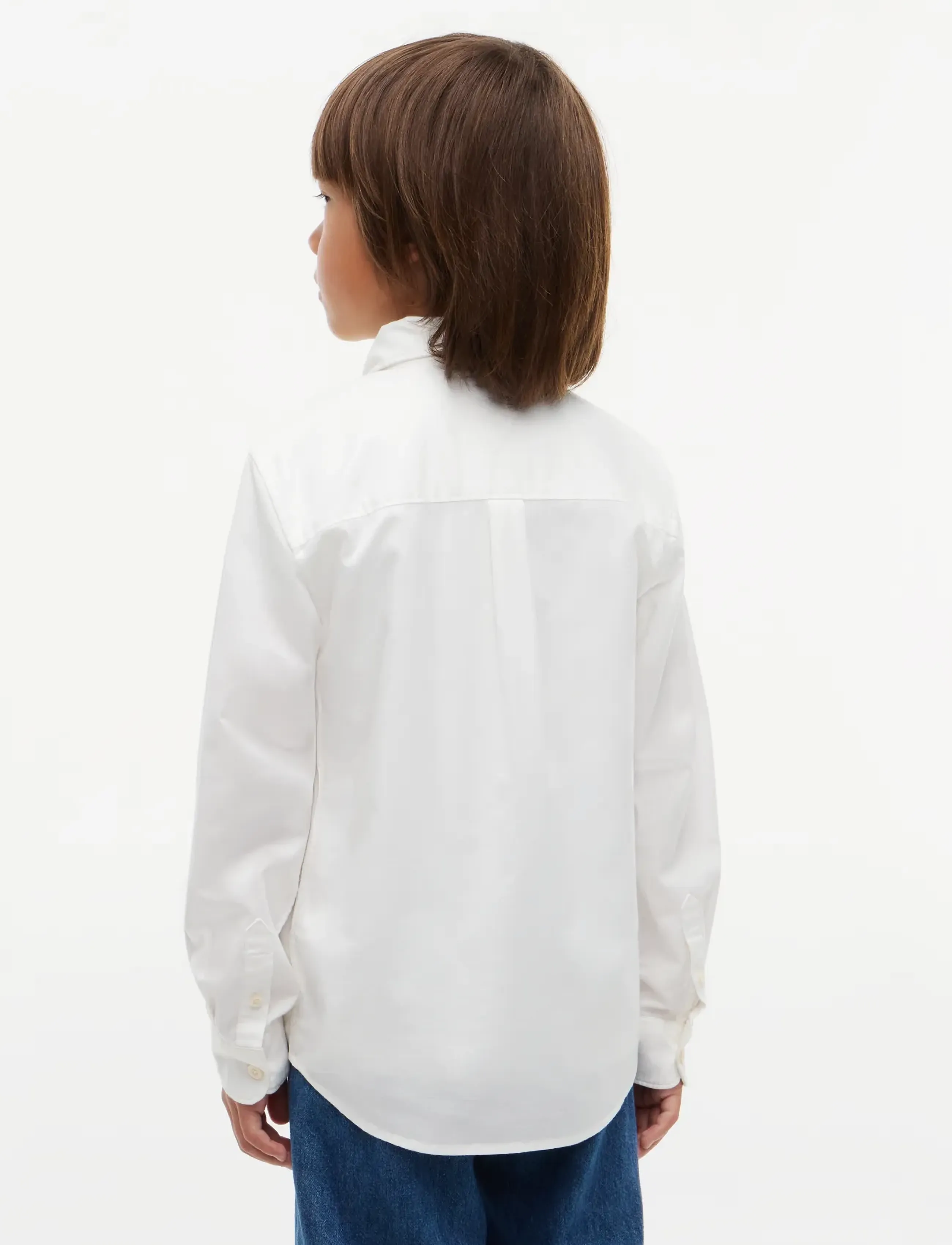Tommy Hilfiger - TOMMY SCRIPT OXFORD SHIRT - langærmede skjorter - white - 2