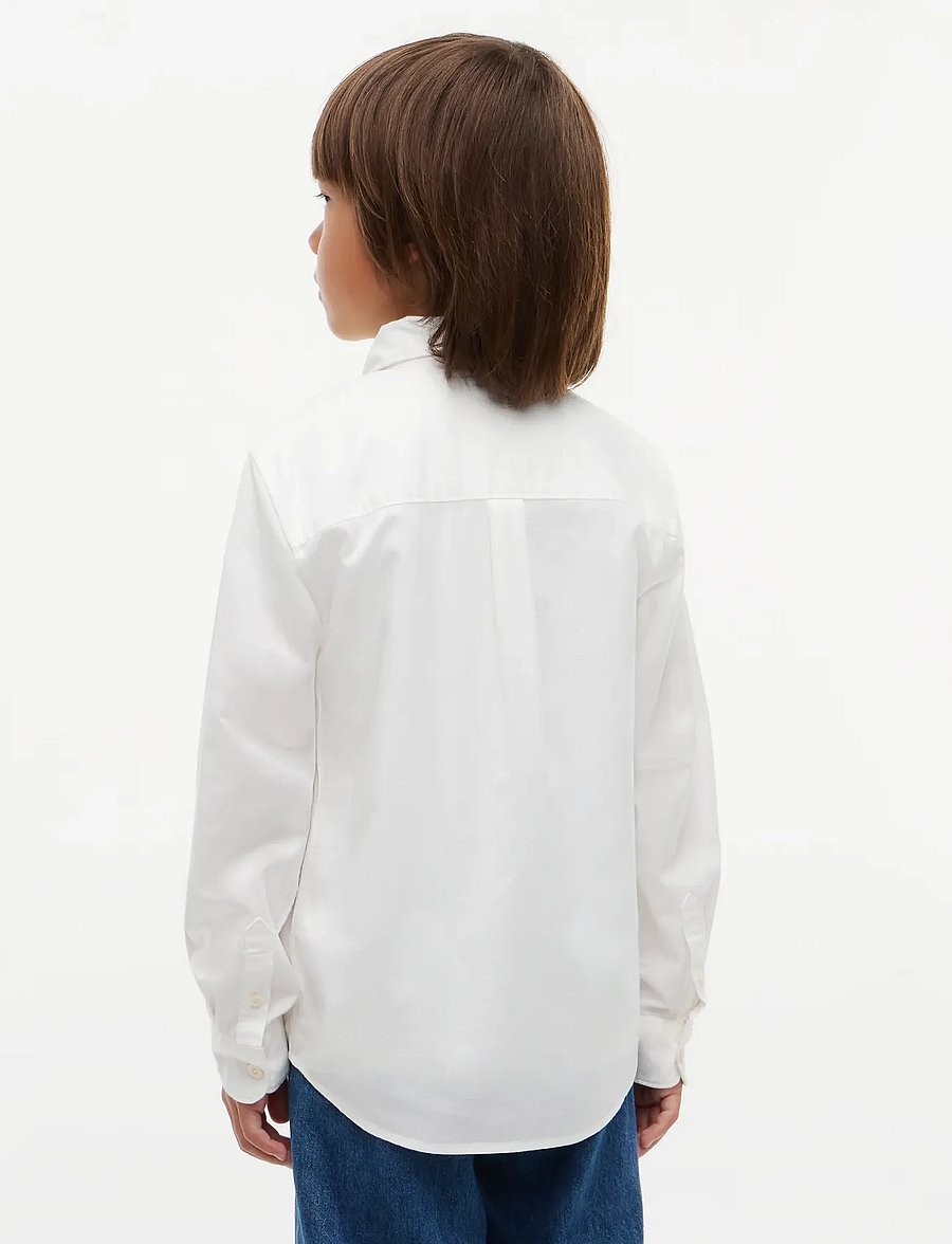 Tommy Hilfiger - TOMMY SCRIPT OXFORD SHIRT - langærmede skjorter - white - 2