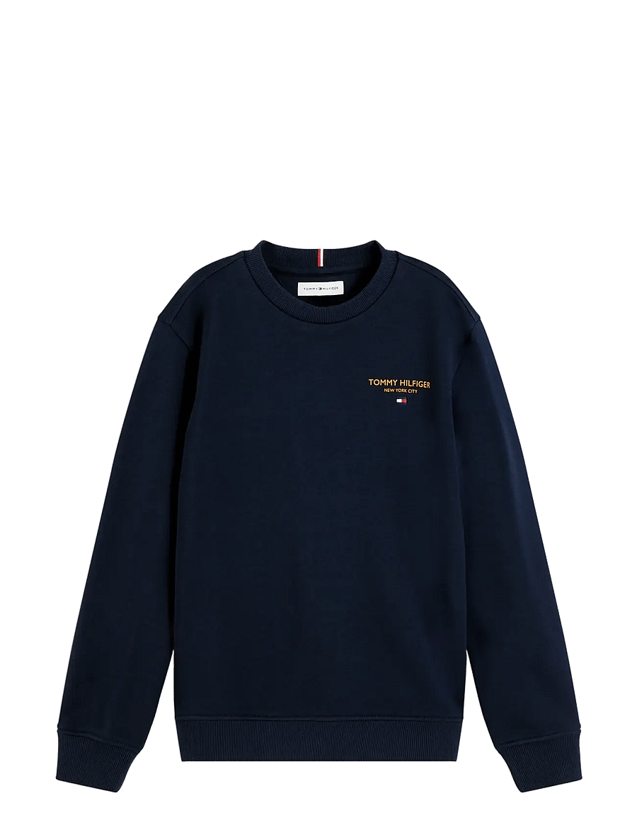 Tommy Hilfiger - ESSENTIAL LOGO SWEATSHIRT - sweatshirts - dark blue - 1