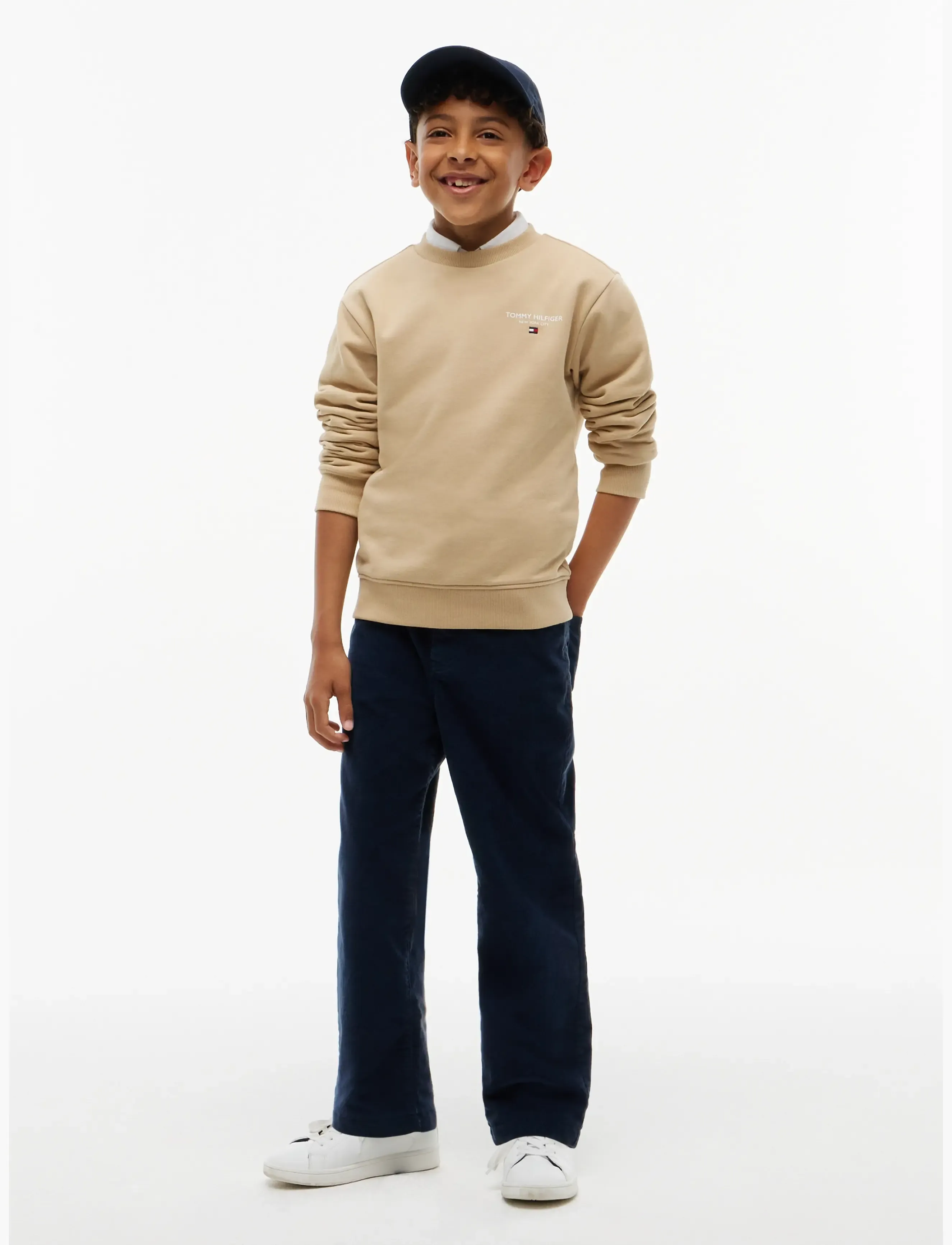 Tommy Hilfiger - ESSENTIAL LOGO SWEATSHIRT - gentle gold - 4