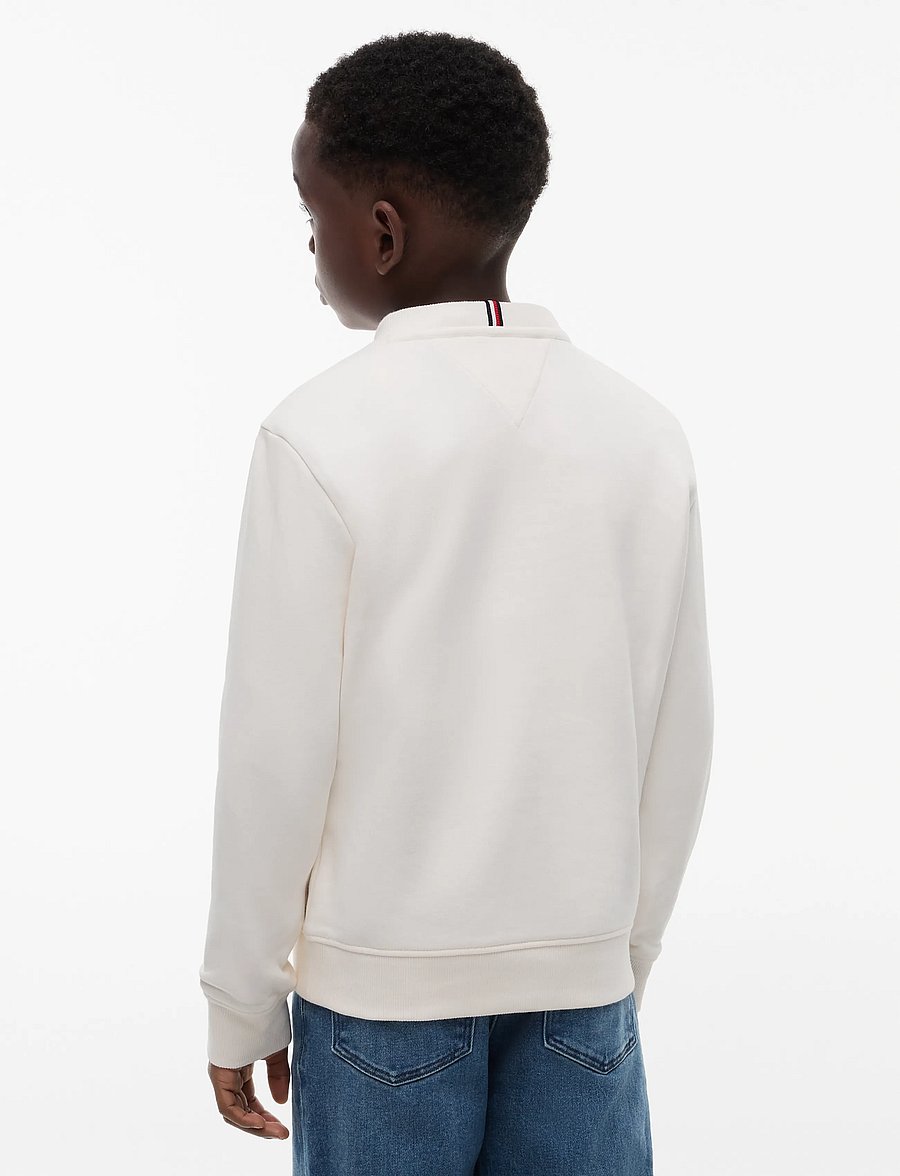 Tommy Hilfiger - ESSENTIAL LOGO SWEATSHIRT - sweatshirts - off white - 2