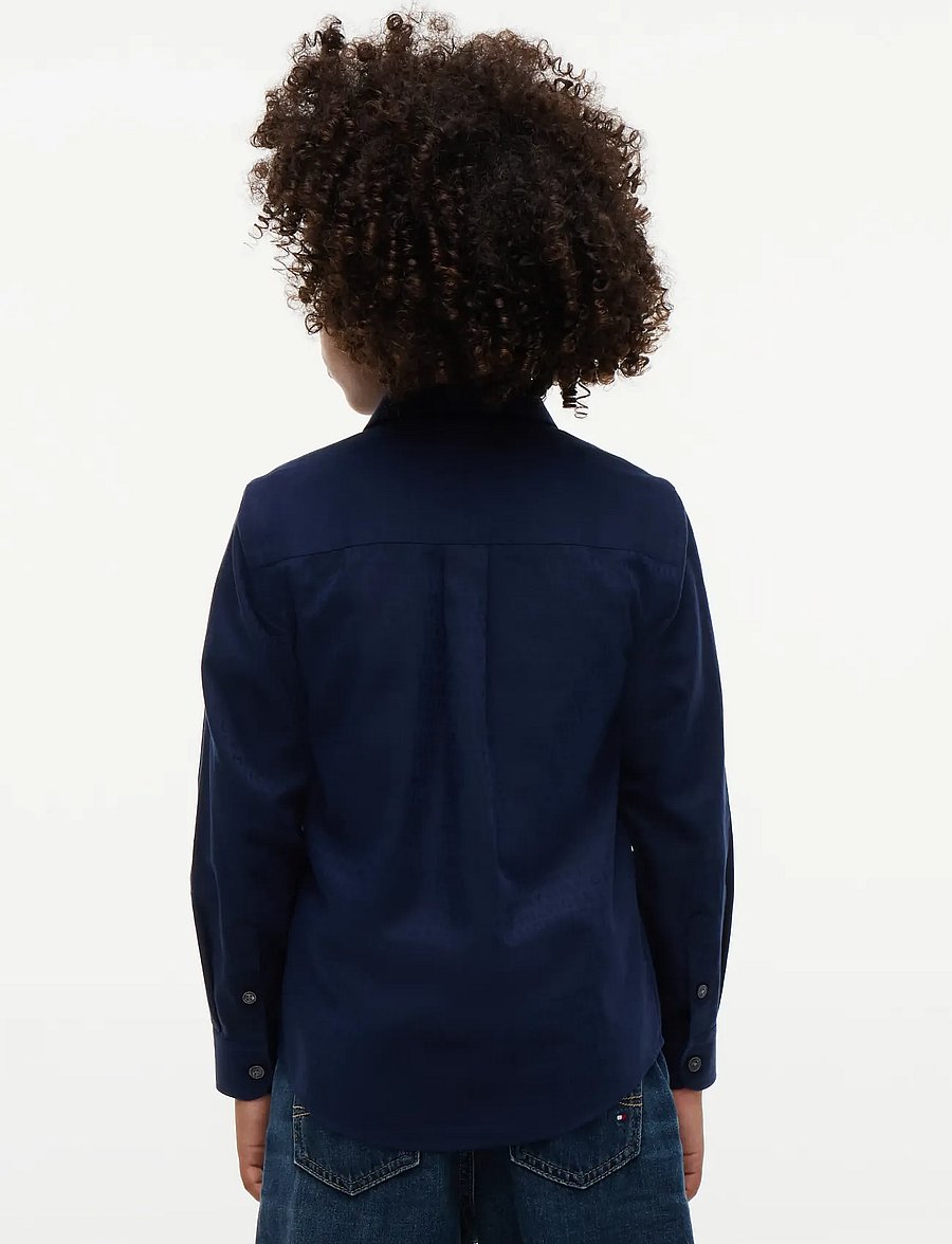 Tommy Hilfiger - DIWALI AOP JACQUARD SHIRT - carbon navy - 2