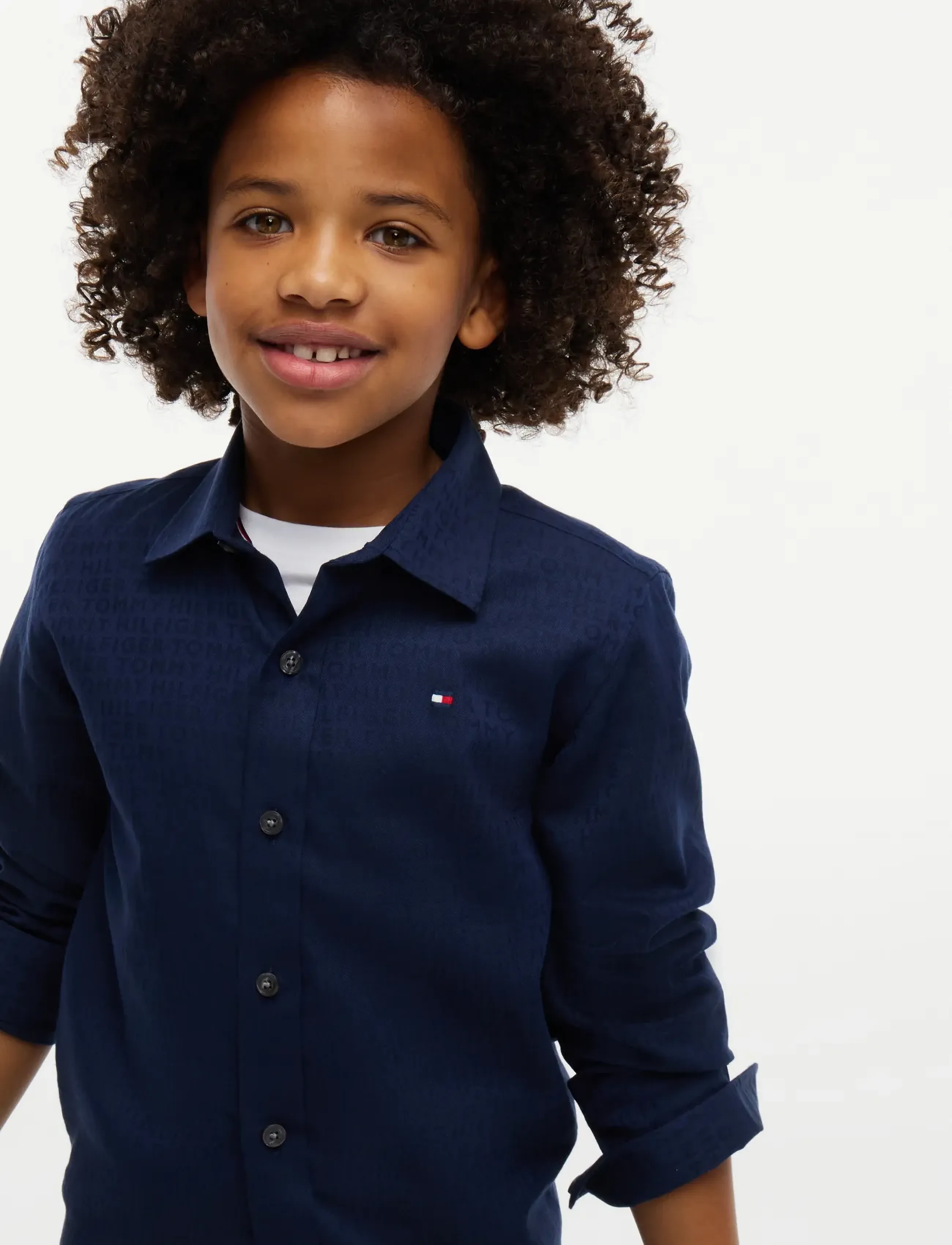 Tommy Hilfiger - DIWALI AOP JACQUARD SHIRT - carbon navy - 3