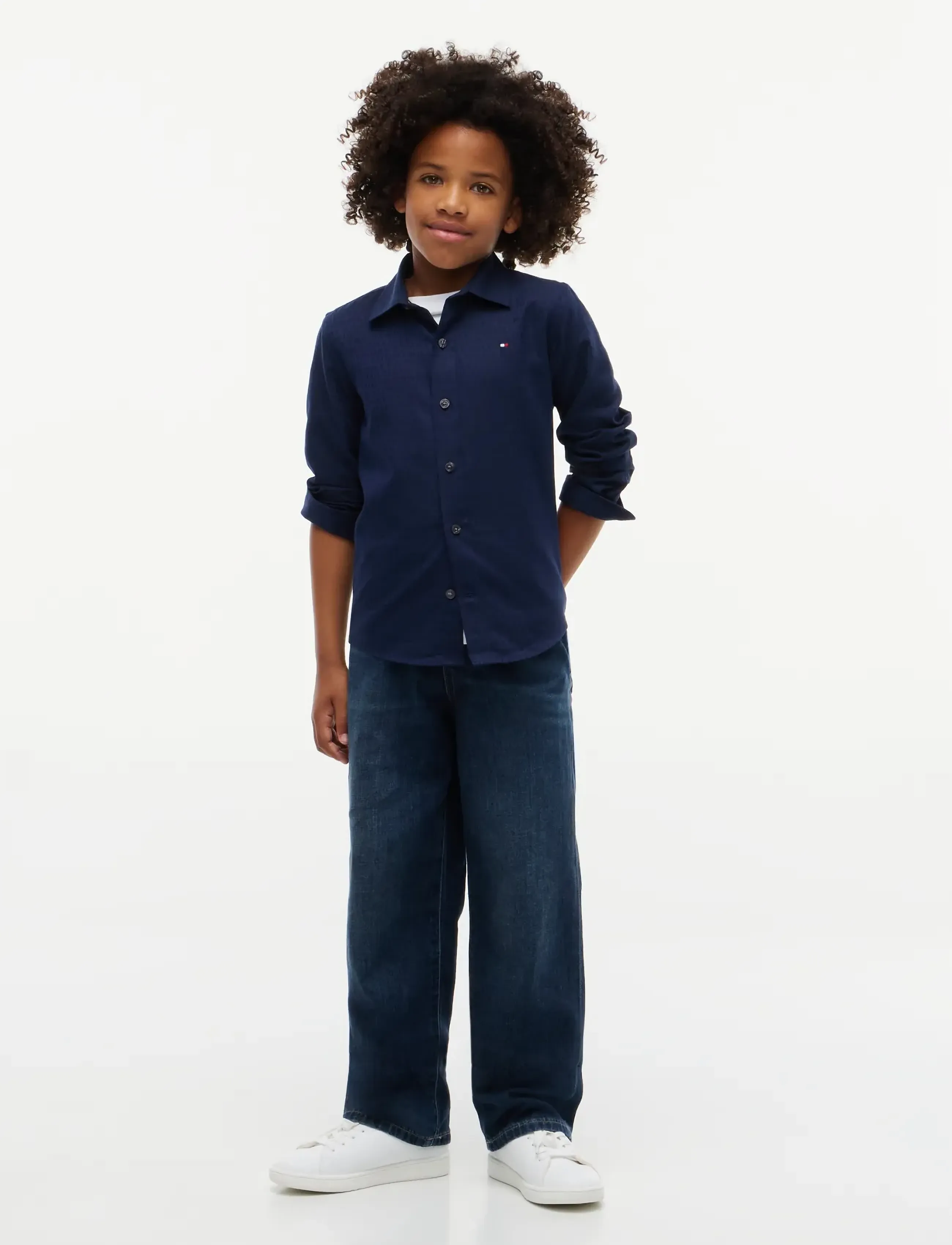 Tommy Hilfiger - DIWALI AOP JACQUARD SHIRT - carbon navy - 4