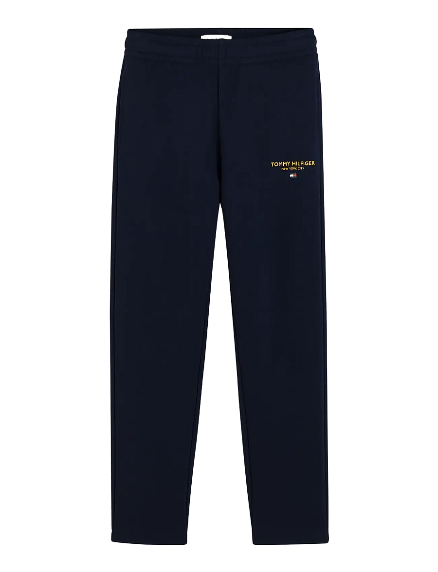 Tommy Hilfiger - ESSENTIAL LOGO SWEATPANT - dressipüksid - dark blue - 1
