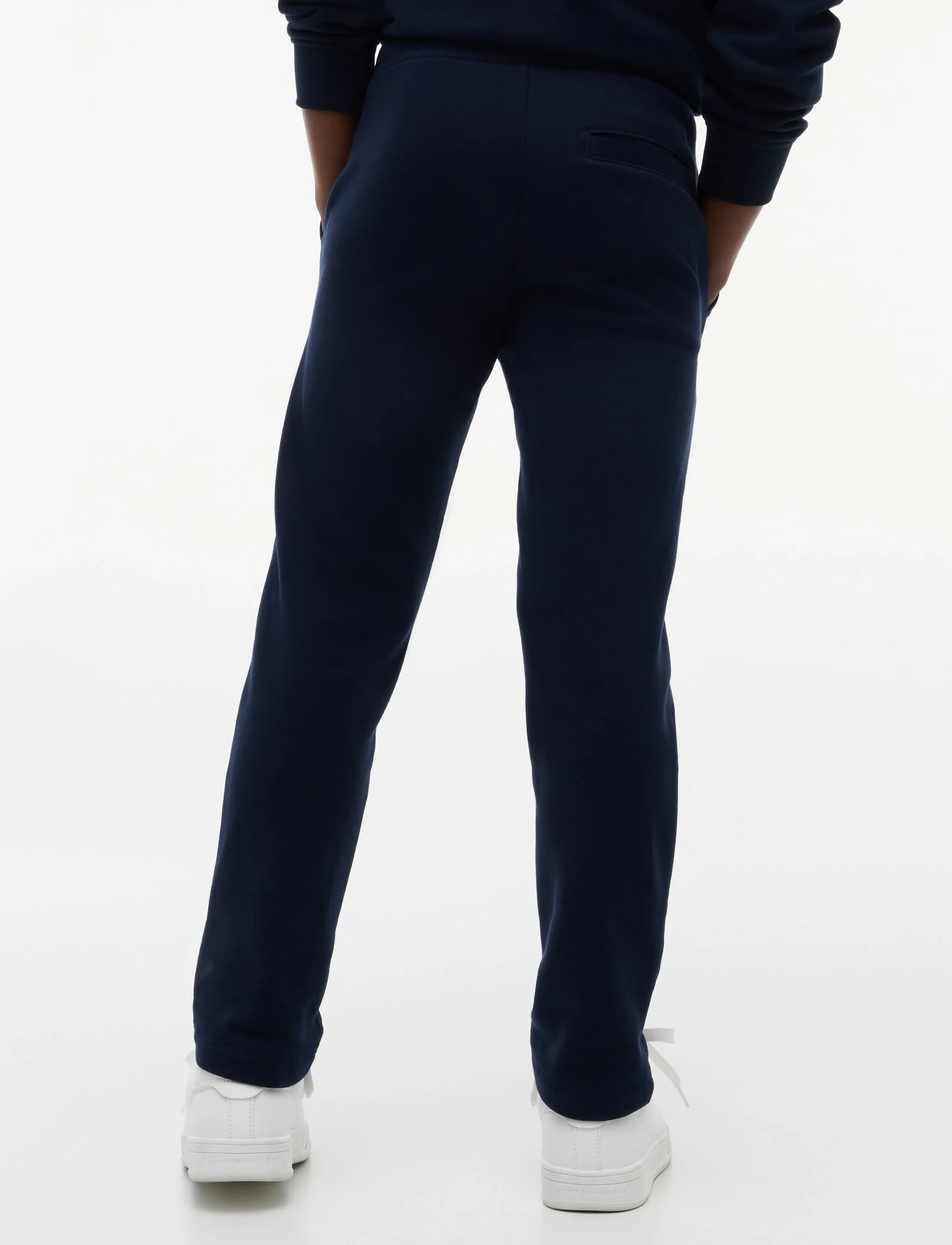 Tommy Hilfiger - ESSENTIAL LOGO SWEATPANT - dressipüksid - dark blue - 3