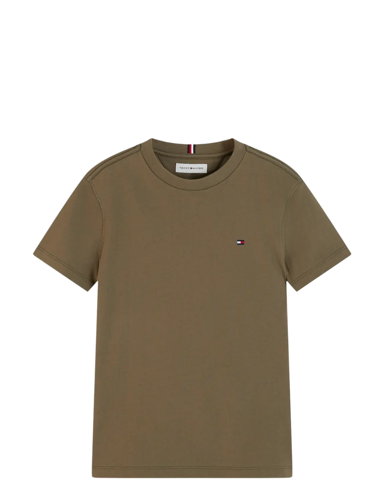 Tommy Hilfiger ESSENTIAL COTTON REG FIT TEE SS - Shop by age - GHOST FERN / khaki/green