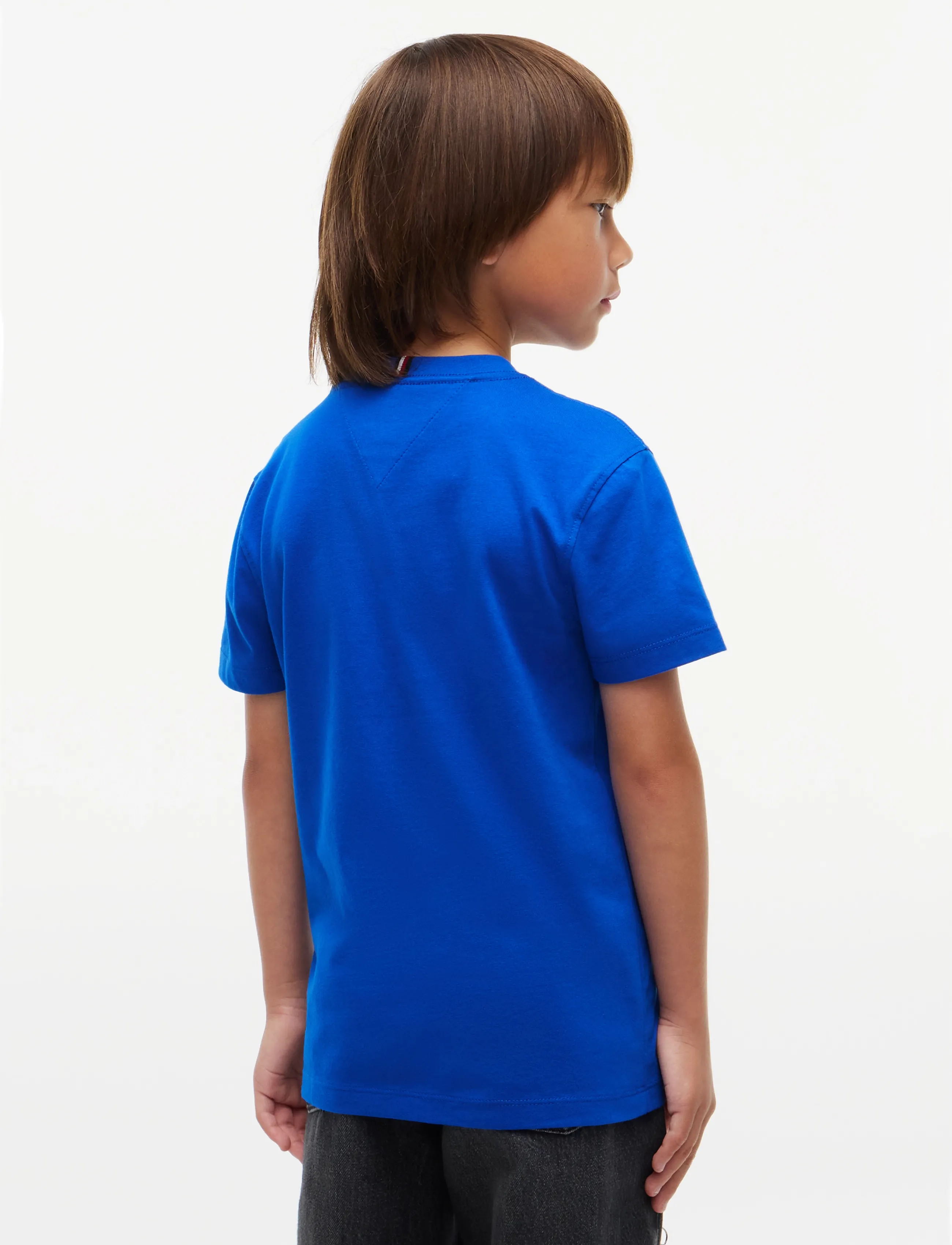Tommy Hilfiger - ESSENTIAL COTTON REG FIT TEE SS - short-sleeved t-shirts - vibrant blue - 2