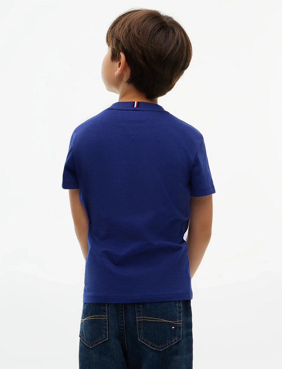 Tommy Hilfiger - BRAND LOVE WORDMARK TEE S/S - kurzärmelige - blue ink - 2
