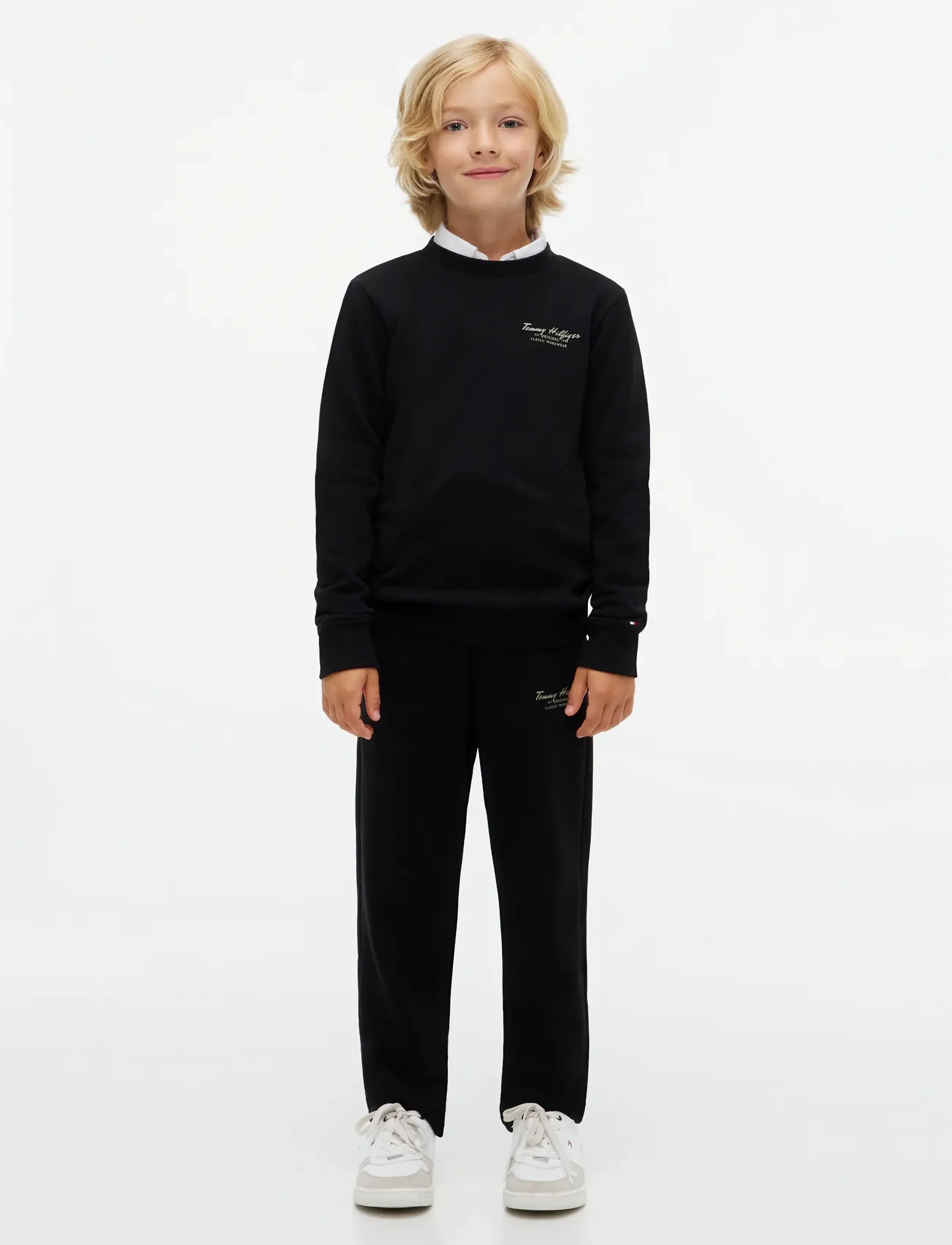 Tommy Hilfiger - ESSENTIAL SIGN OFF CREW - sweatshirts - black - 4