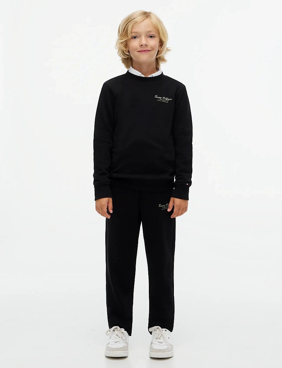 Tommy Hilfiger - ESSENTIAL SIGN OFF CREW - sweatshirts - black - 4