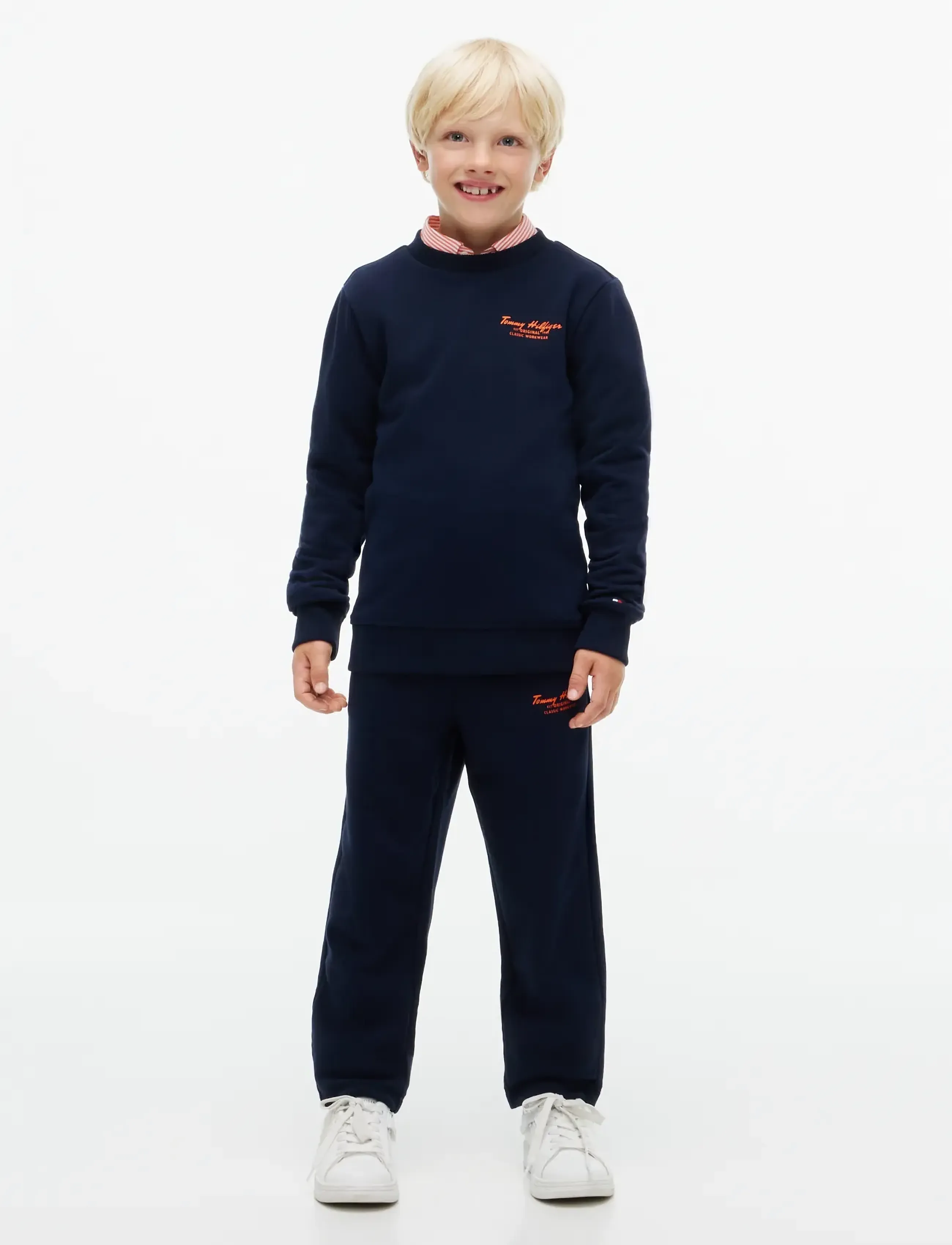 Tommy Hilfiger - ESSENTIAL SIGN OFF CREW - sweatshirts - dark blue - 4