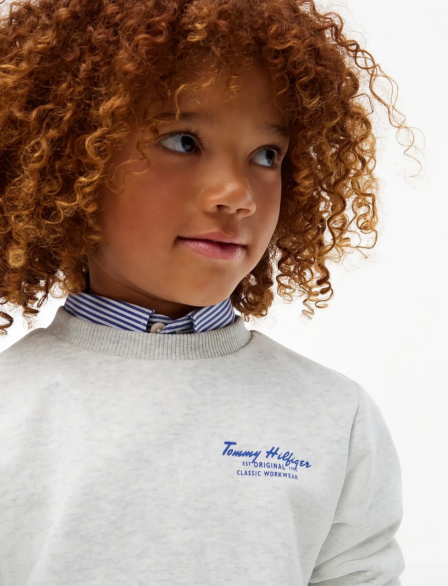 Tommy Hilfiger - ESSENTIAL SIGN OFF CREW - sweatshirts - grey heather - 3