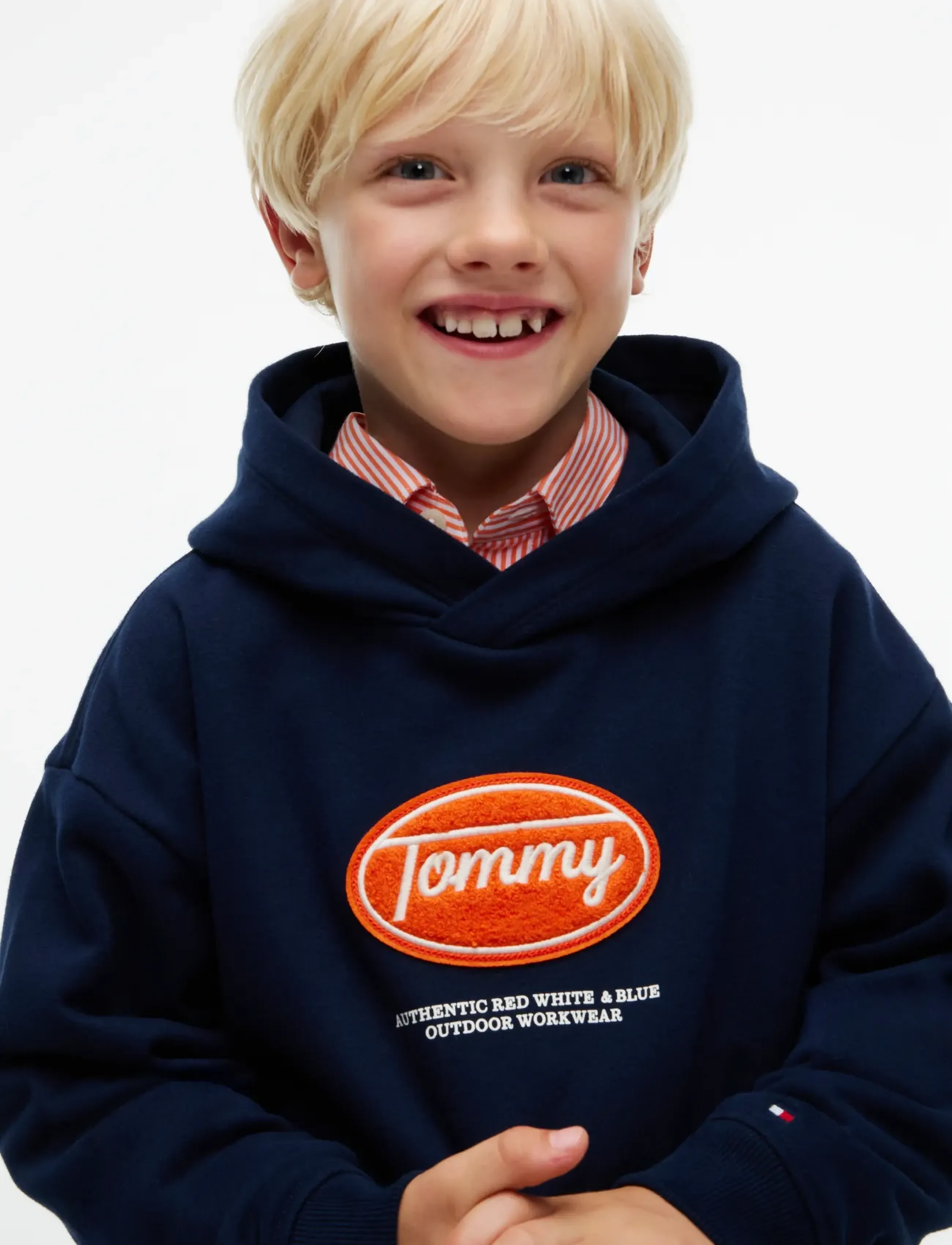 Tommy Hilfiger - BADGE HOODIE - dark blue - 3