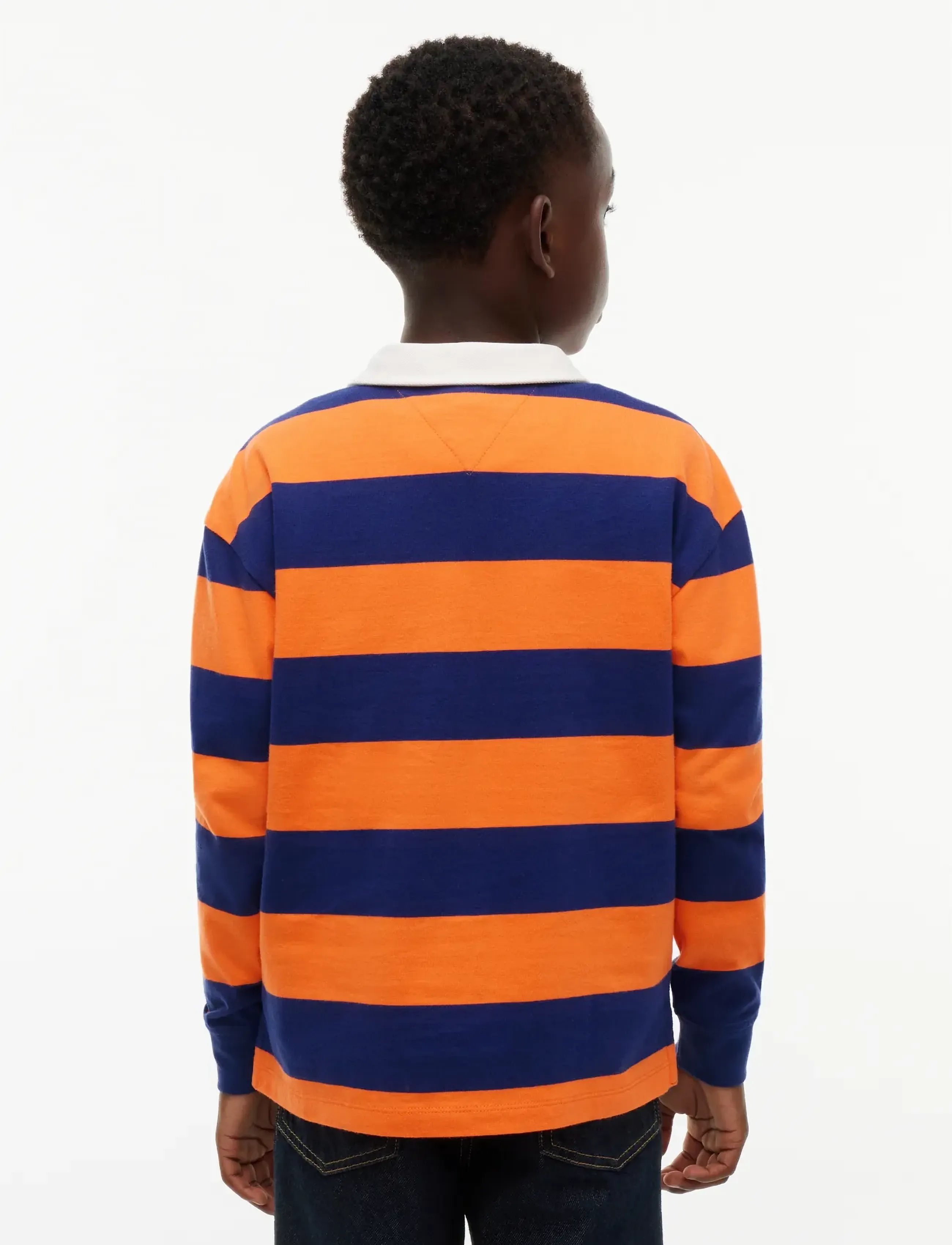 Tommy Hilfiger - STRIPED RUGBY LS - long-sleeved polos - blue ink stripes - 2