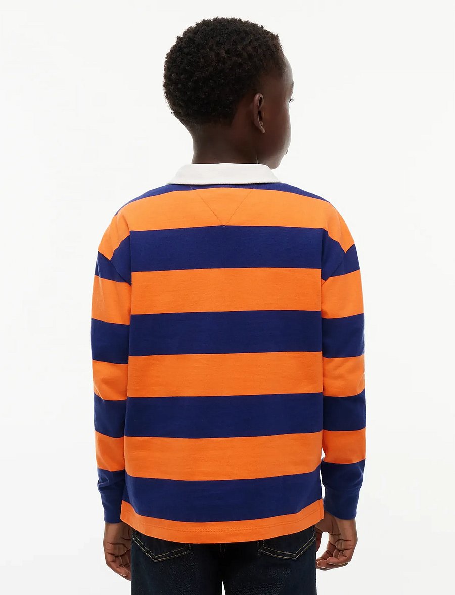 Tommy Hilfiger - STRIPED RUGBY LS - long-sleeved polos - blue ink stripes - 2