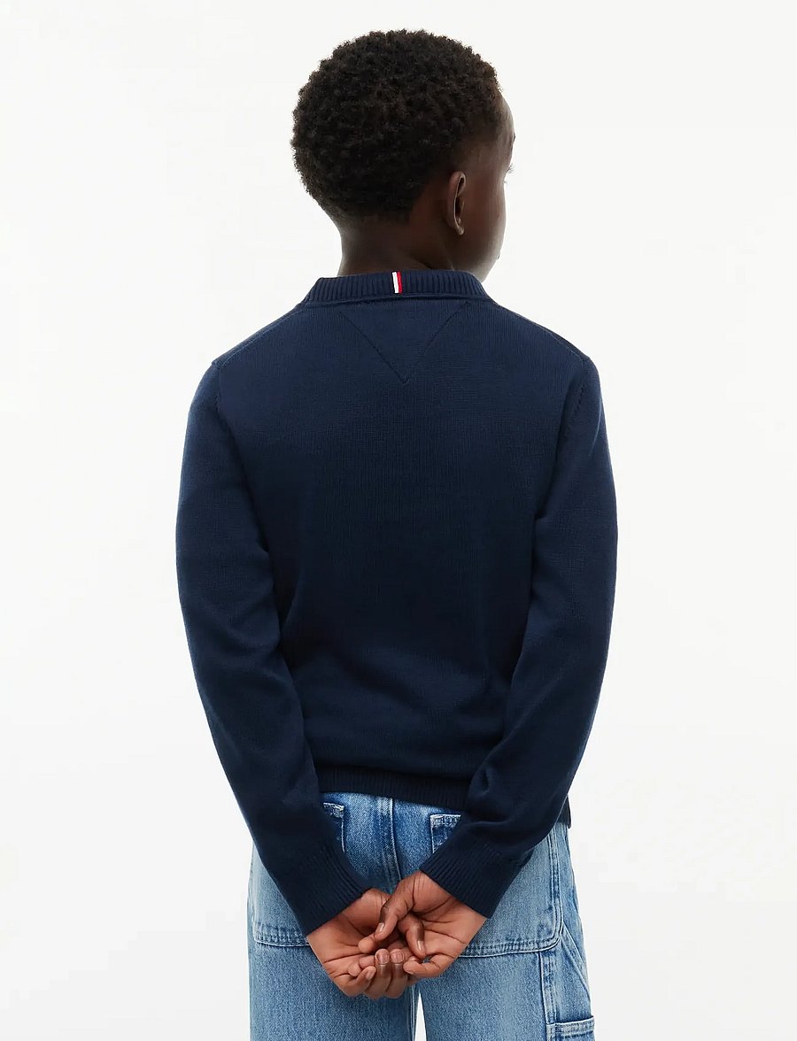Tommy Hilfiger - ESSENTIAL LIGHT SWEATER - trøjer - dark blue - 2