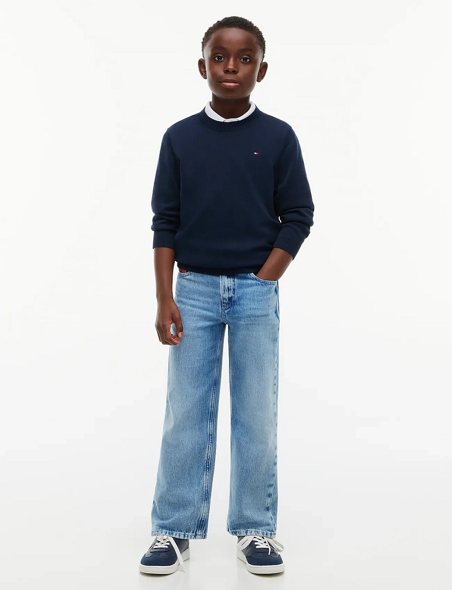 Tommy Hilfiger - ESSENTIAL LIGHT SWEATER - trøjer - dark blue - 4