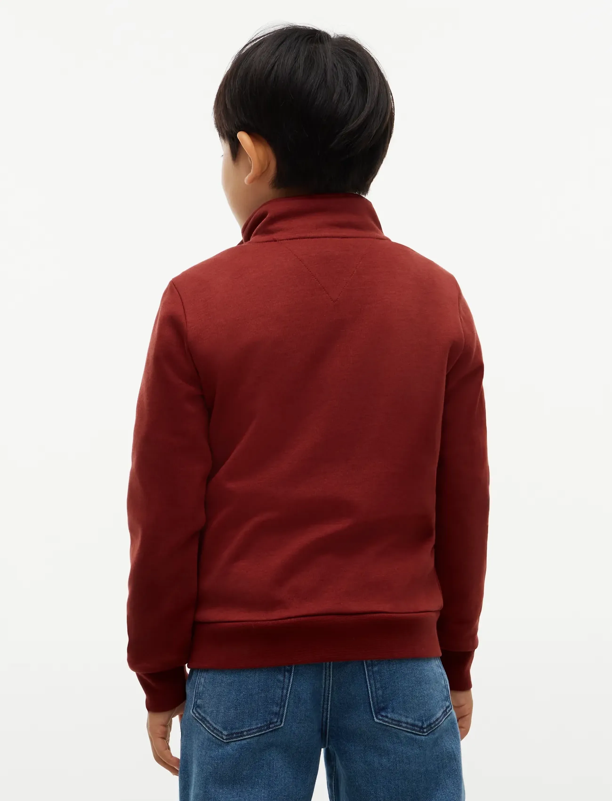 Tommy Hilfiger - DIWALI GRAPHIC 1/4 ZIP - sweatshirts - deep sienna - 2