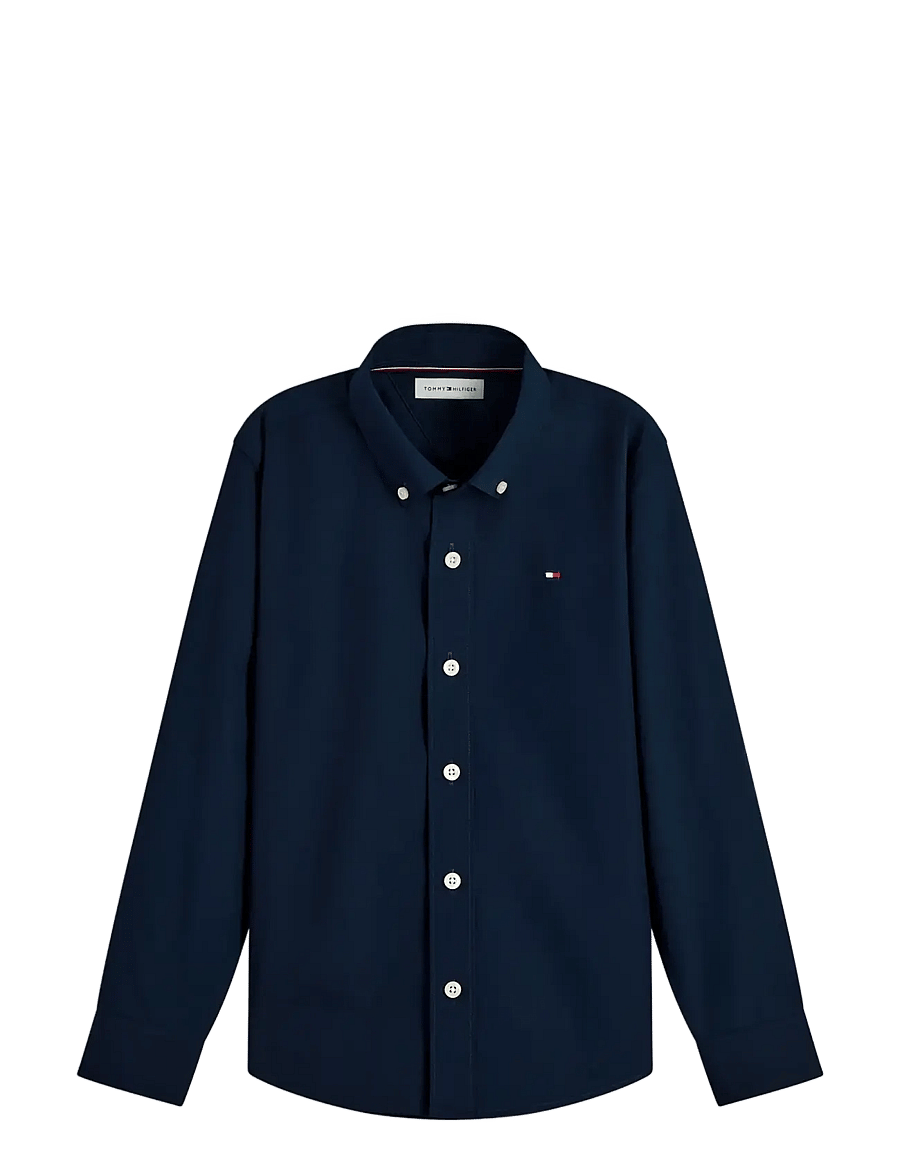 Tommy Hilfiger - NON IRON SHIRT - langärmlige hemden - dark blue - 1