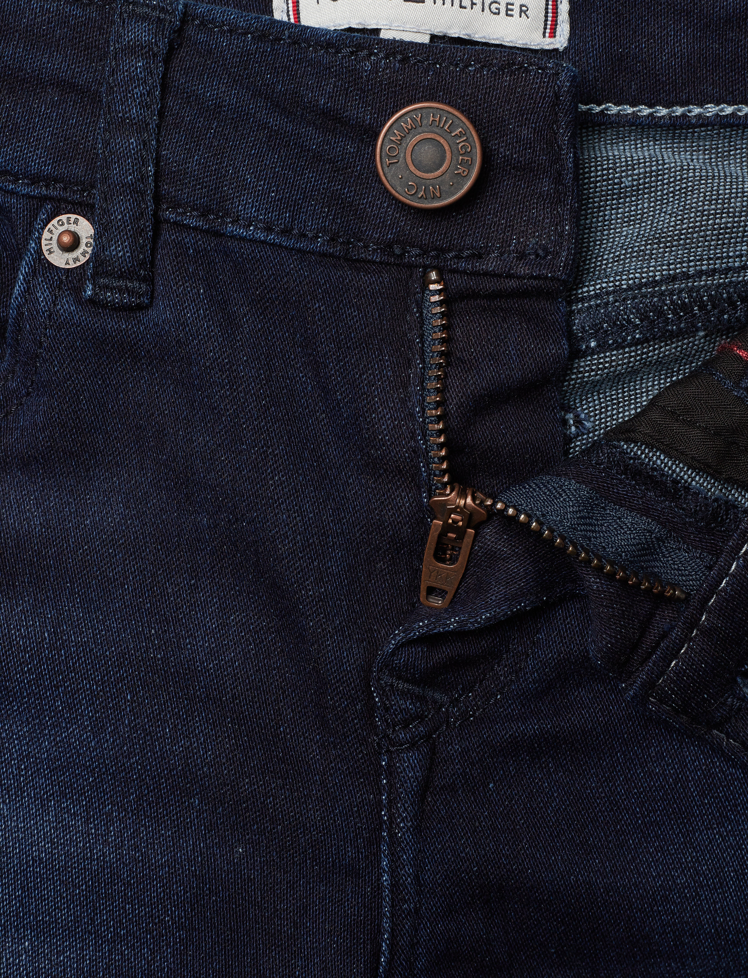 Tommy Hilfiger - NORA RR SKINNY SLMBS - sliga mid blue stretch - 3