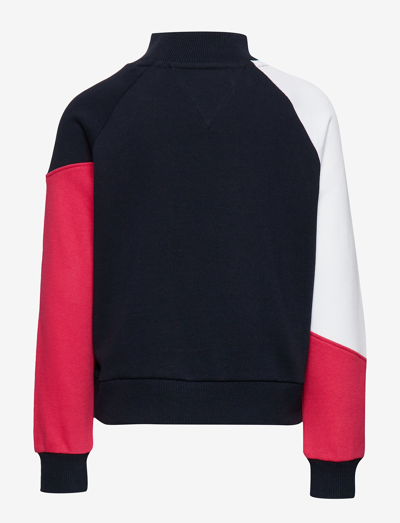 Tommy Hilfiger - COLOR TEXT BLOCK SWE - black iris / virtual pink - 1