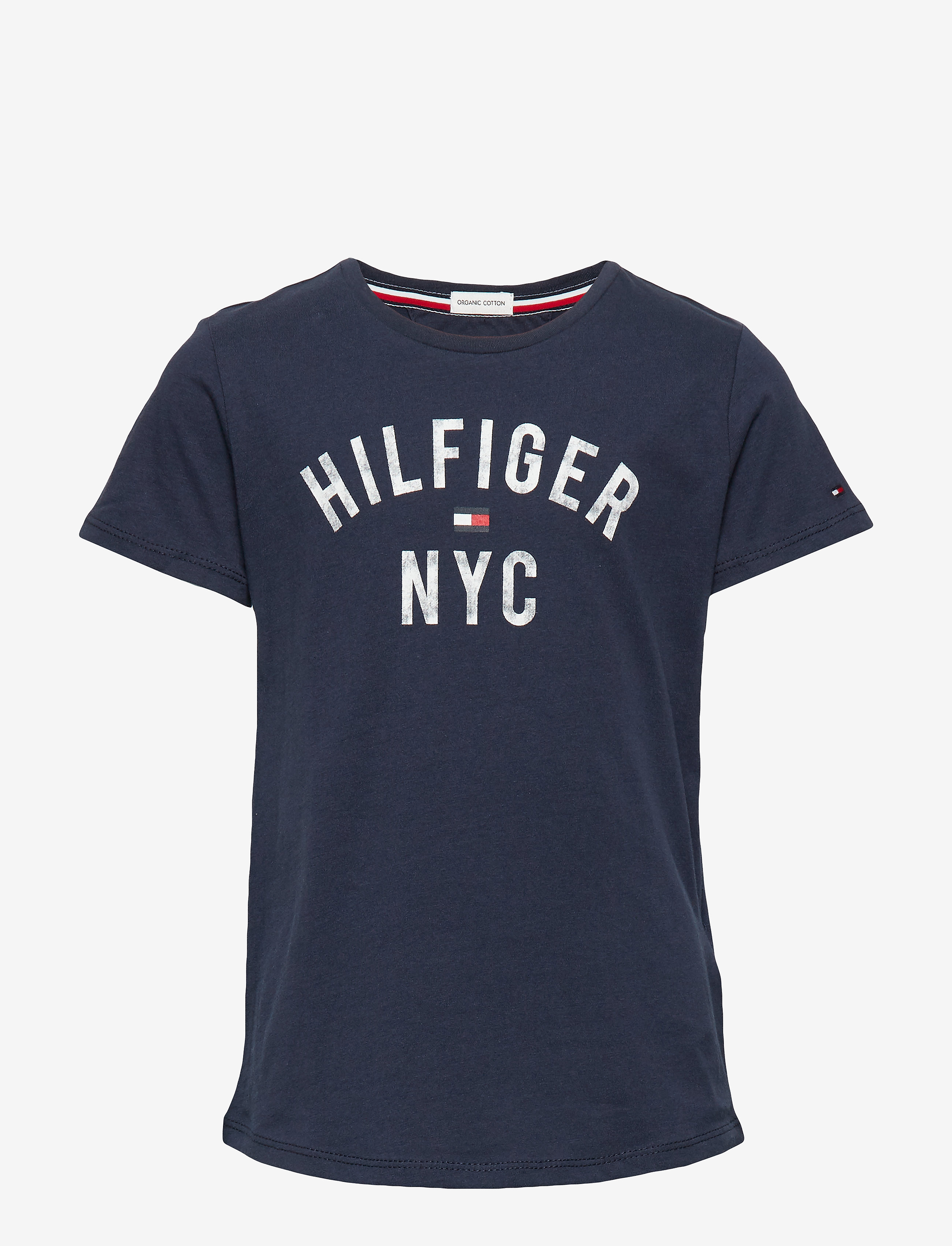 Tommy Hilfiger - ESSENTIAL TOMMY PRINT TEE S/S - black iris - 0