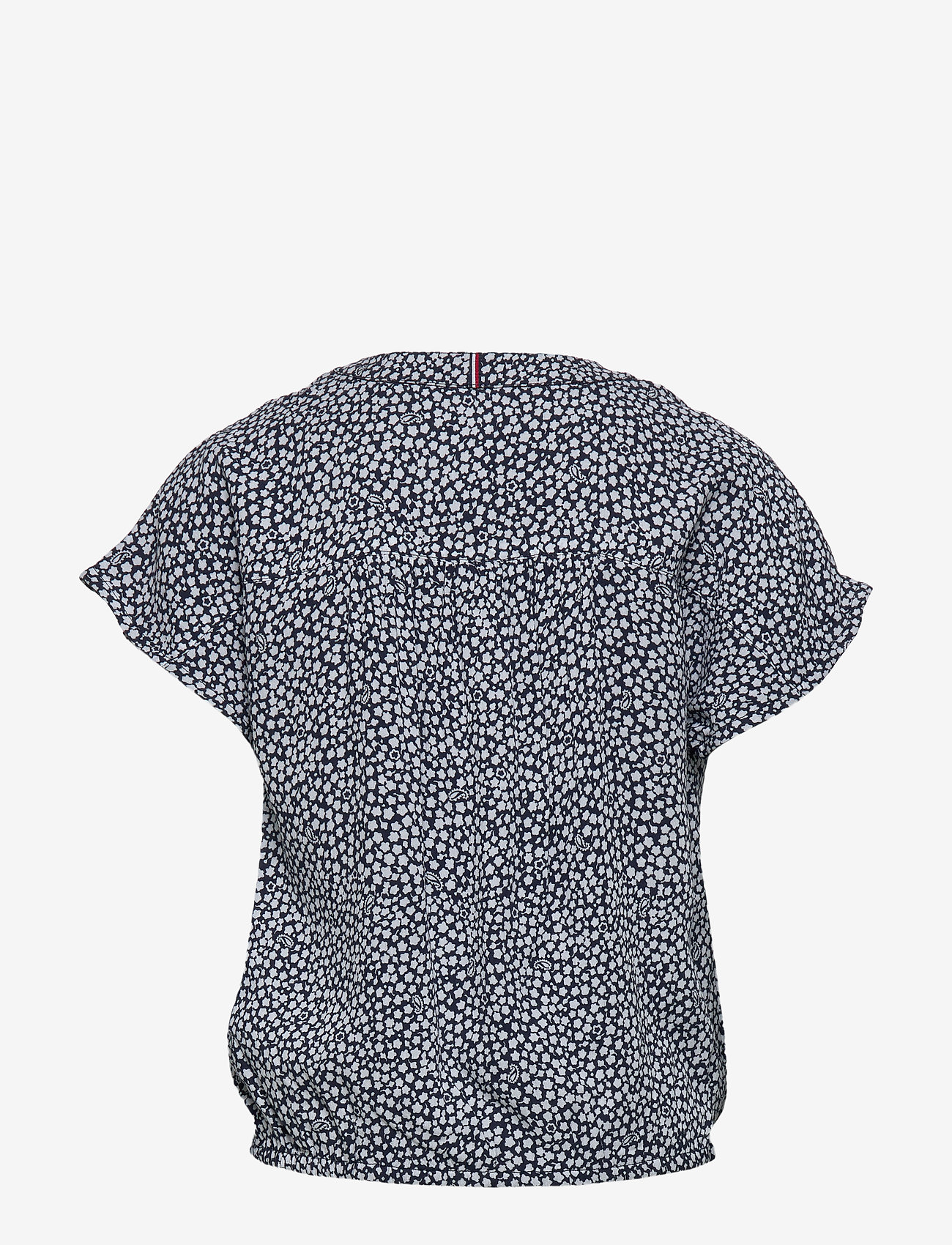 Tommy Hilfiger - DITSY FLOWER PRINT TOP S/S - twilight navy/ ditsy flower pr - 1