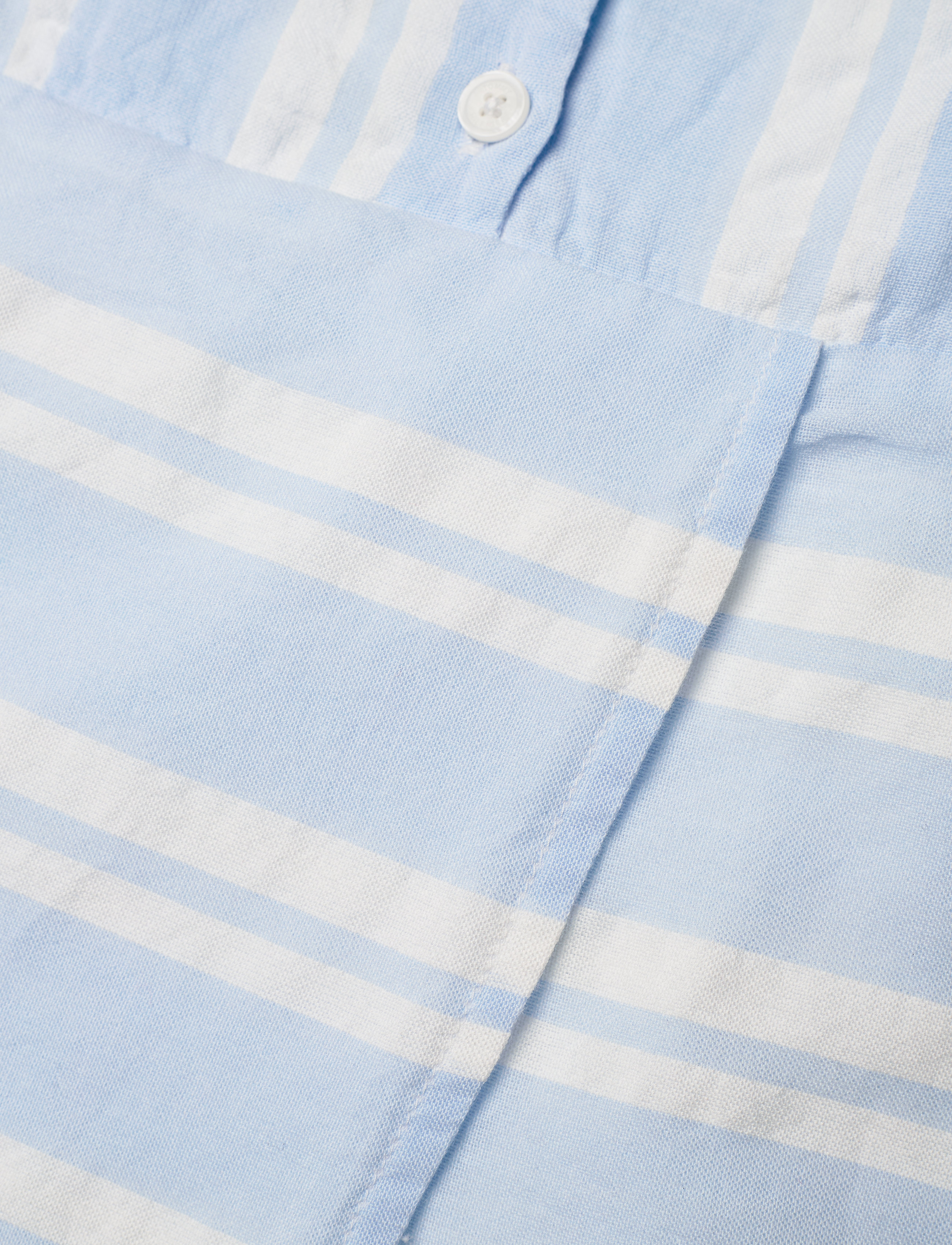 Tommy Hilfiger - SEERSUCKER STRIPE TOP SLVLS - calm blue/ white - 2