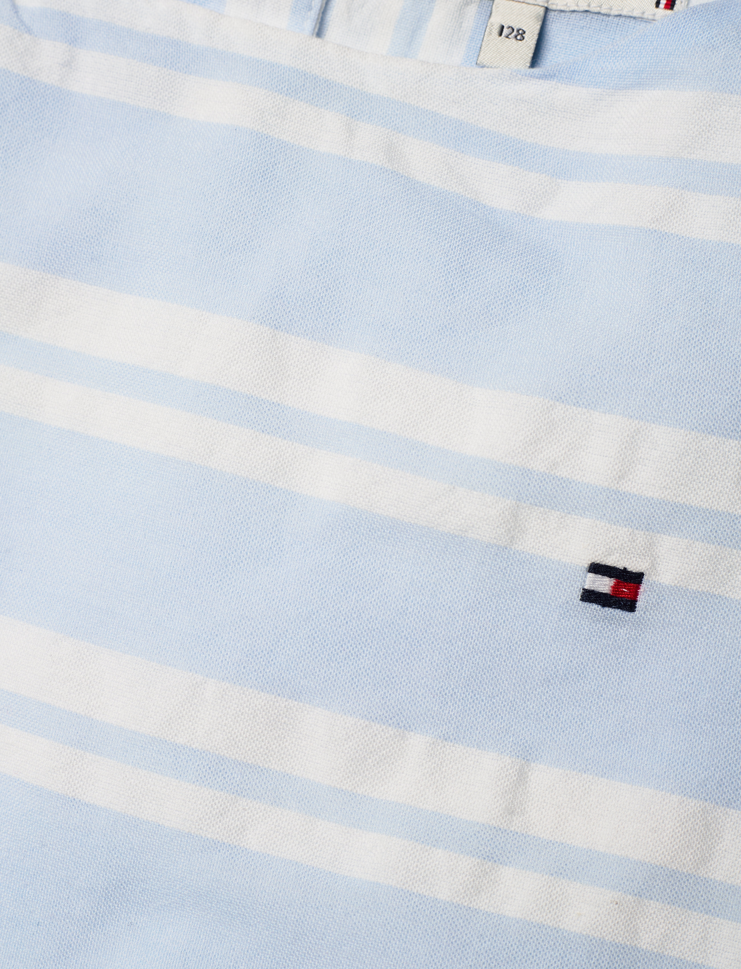 Tommy Hilfiger - SEERSUCKER STRIPE TOP SLVLS - calm blue/ white - 3