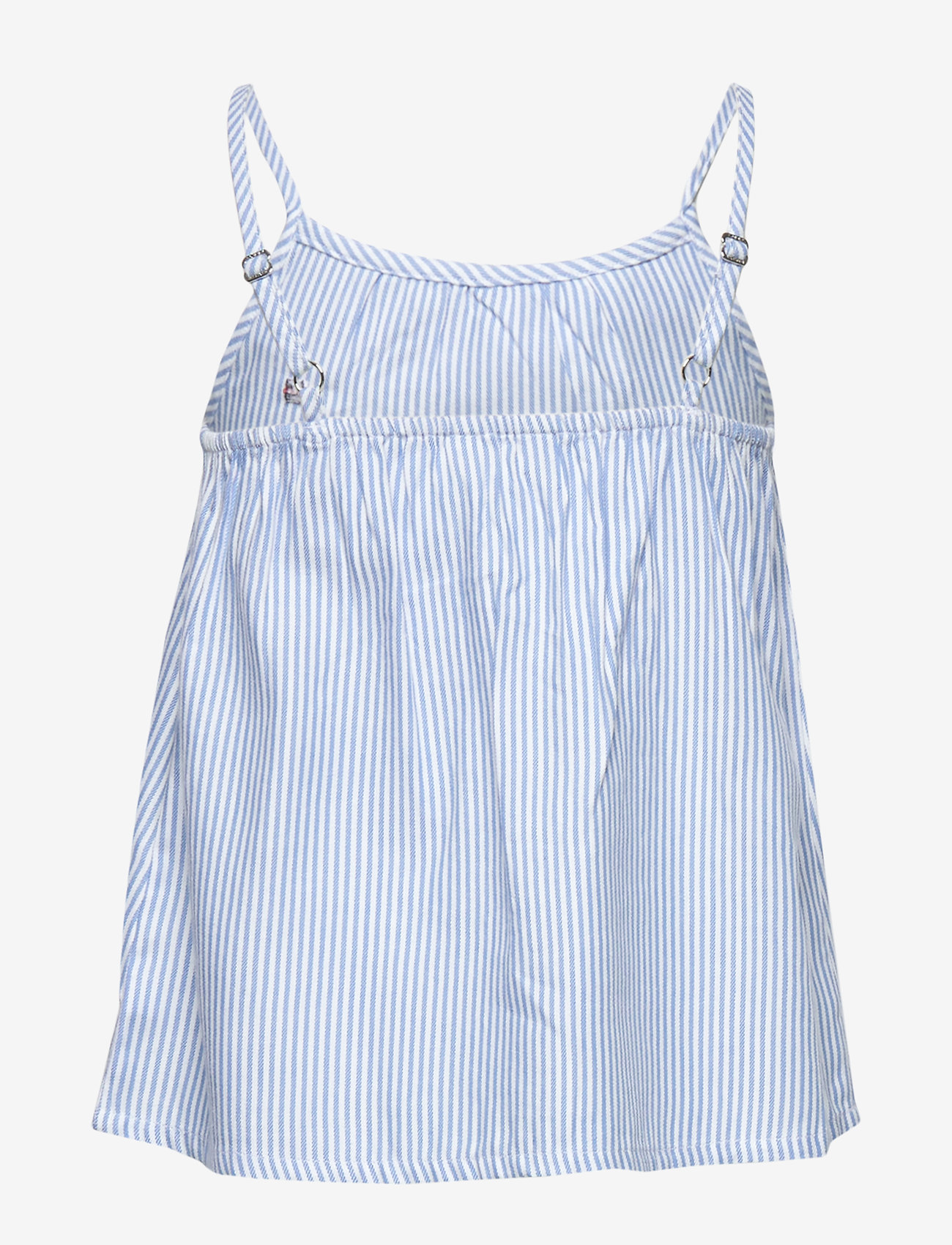 Tommy Hilfiger - ITHACA STRIPE TOP SLVLS - white/ calm blue - 1