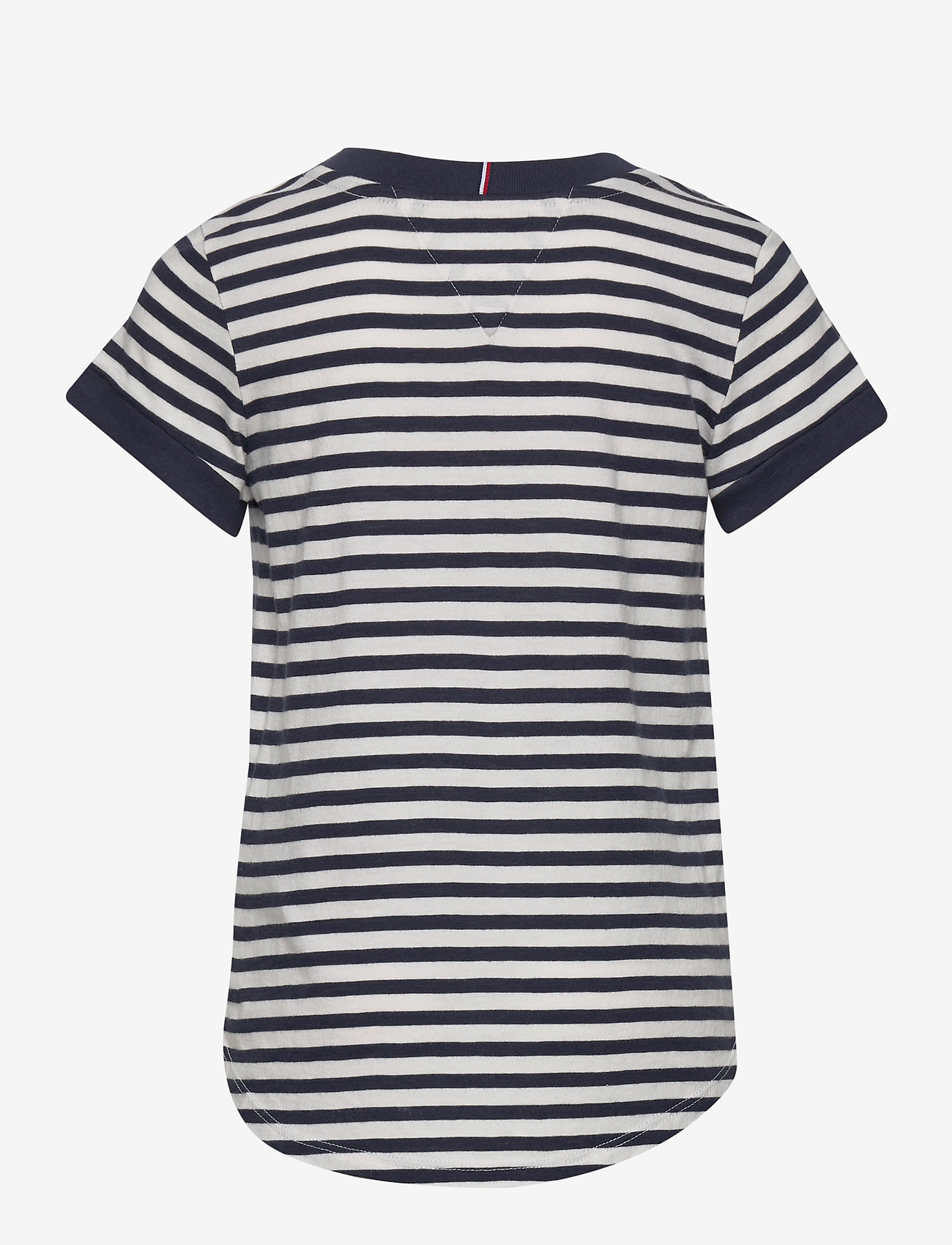 Tommy Hilfiger - ESSENTIAL STRIPE TOP S/S - white/ twilight navy - 1
