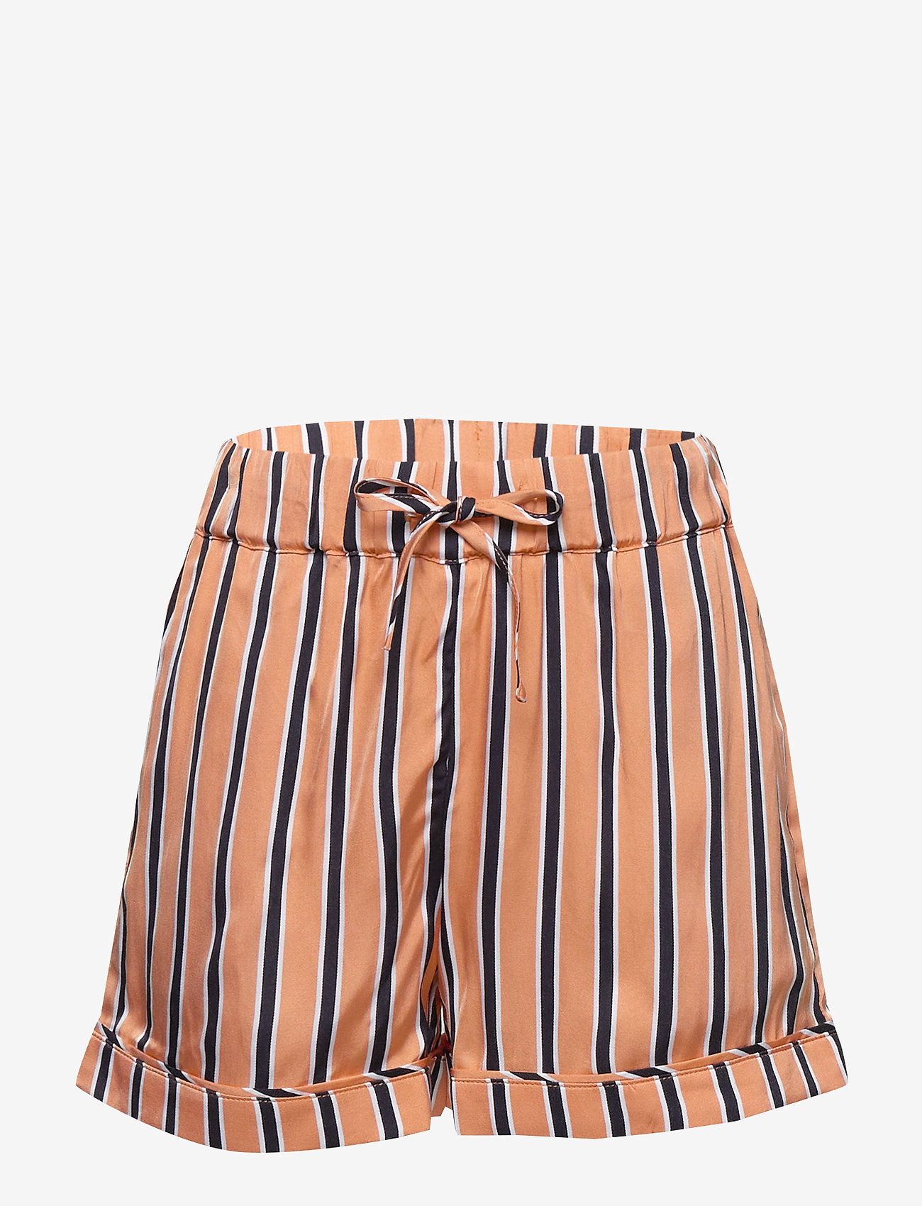 Tommy Hilfiger - RESORT STRIPE SHORTS - melon orange/ twilight navy - 0