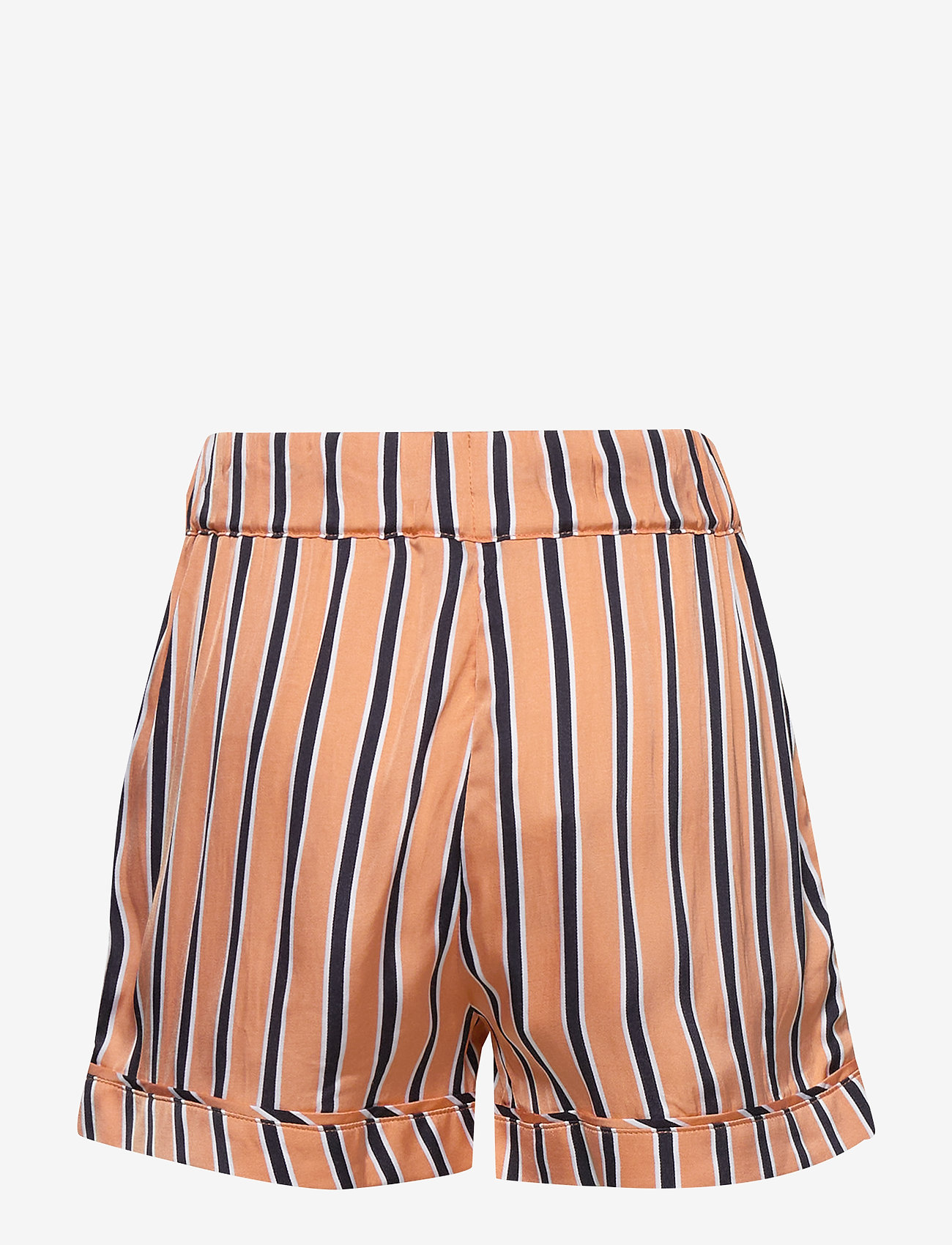 Tommy Hilfiger - RESORT STRIPE SHORTS - melon orange/ twilight navy - 1