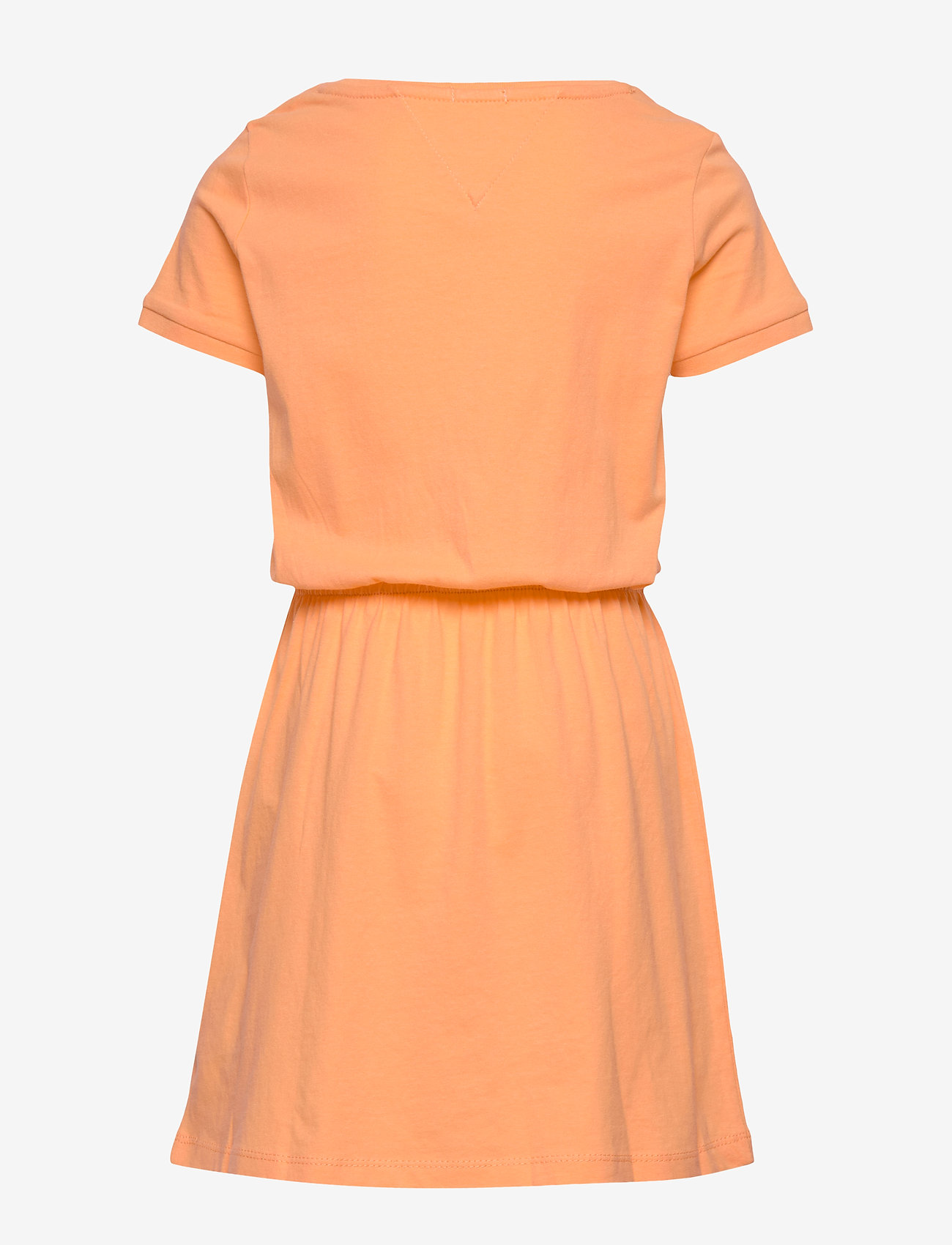 Tommy Hilfiger - JERSEY TEE DRESS S/S - melon orange - 1