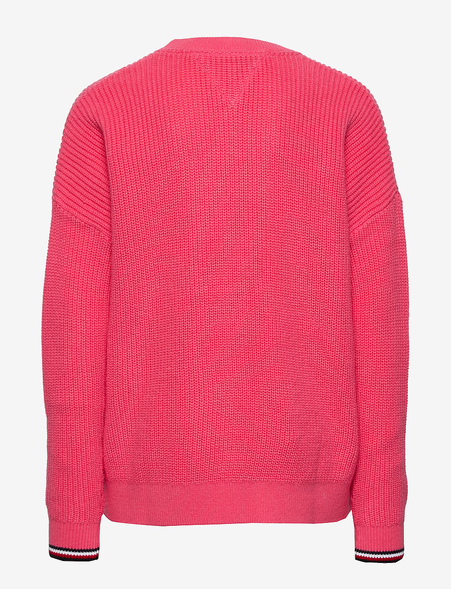 Tommy Hilfiger - ESSENTIAL TOMMY SWEATER - glamour pink - 1
